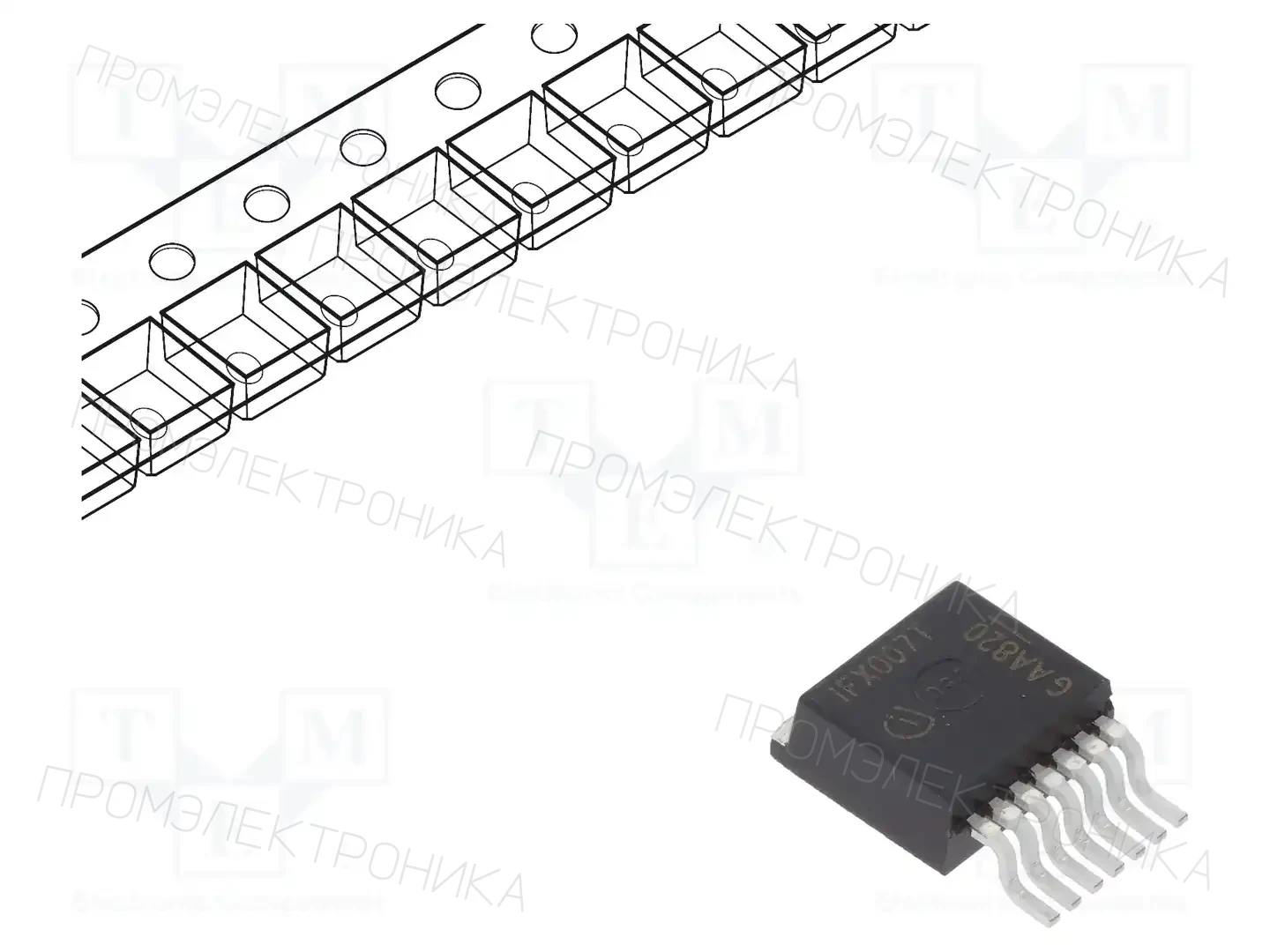 Infineon Technologies IFX007TAUMA1 — Драйверы двигательные и ШИМ