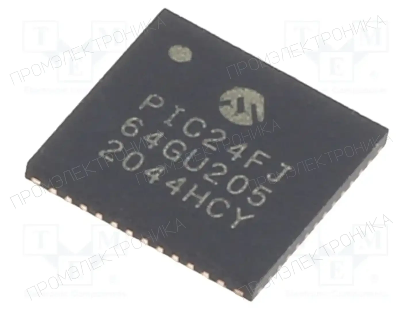 Microchip Technology PIC24FJ64GU205-I/M4 — Линейка PIC 16-bit