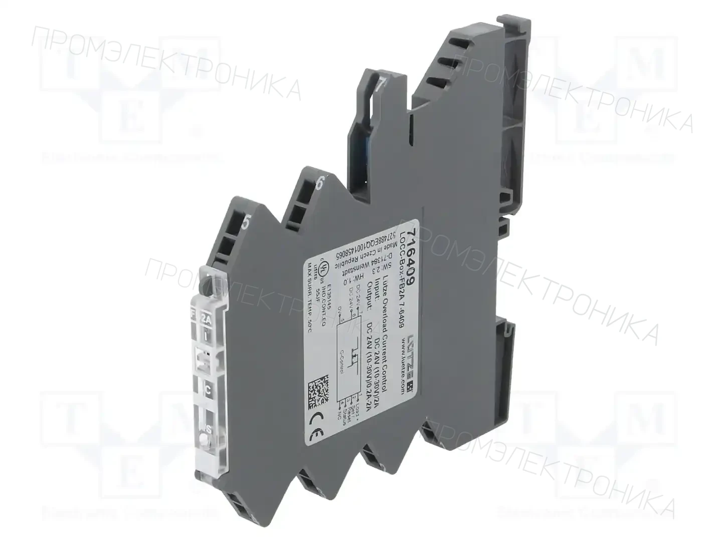 LÜTZE 716409 — Выключатели максимального тока