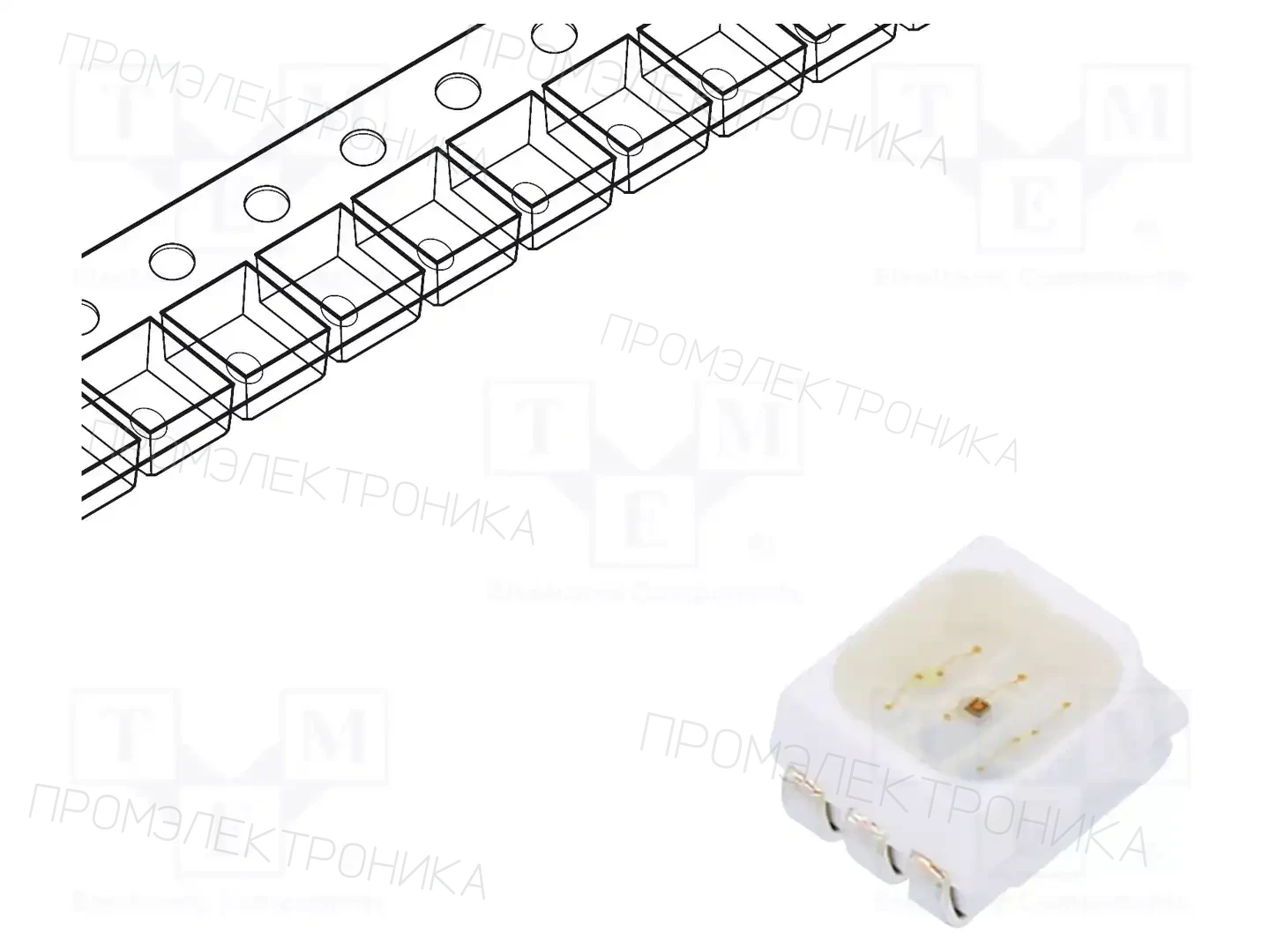 REFOND RF-W7SP30TS-A44 — Светодиоды SMD цветные