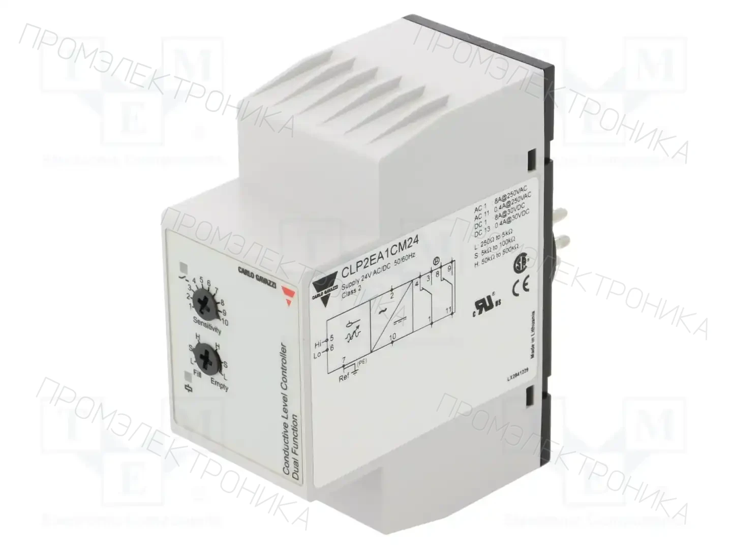 CARLO GAVAZZI CLP2EA1CM24 — Контрольные реле