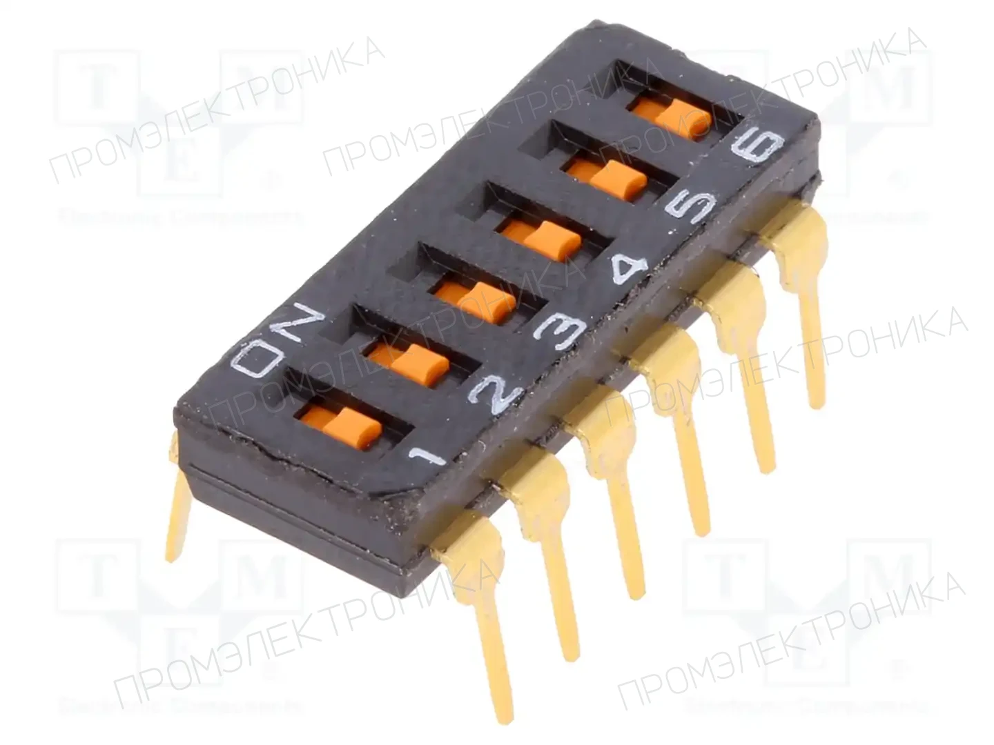OMRON Electronic Components A6T-6101 — Переключатели типа Dip-Switch