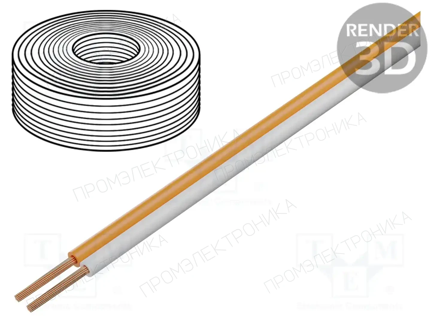 DONAU ELEKTRONIK 250-57-25 — Провода многожильные неекранированные