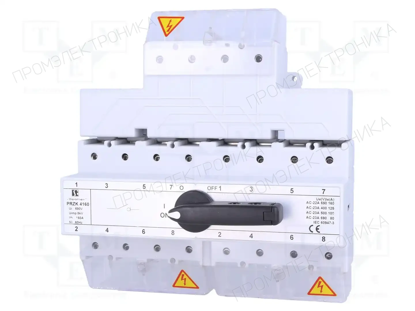 SPAMEL PRZK-4160\W02 — Переключатели кулачковые