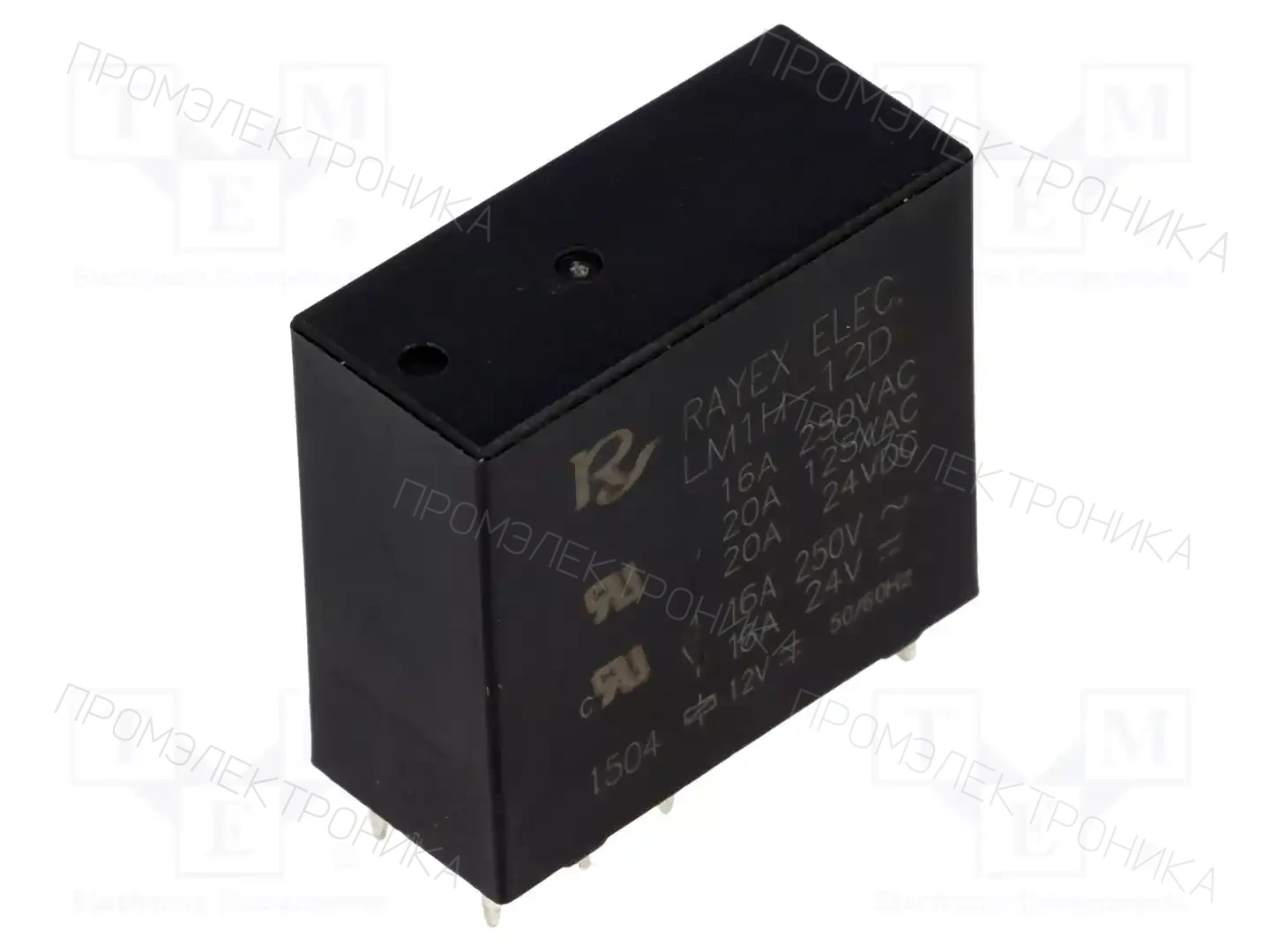 Recoy/RAYEX ELECTRONICS LM1H-12D — Реле электромагн. миниатюрные