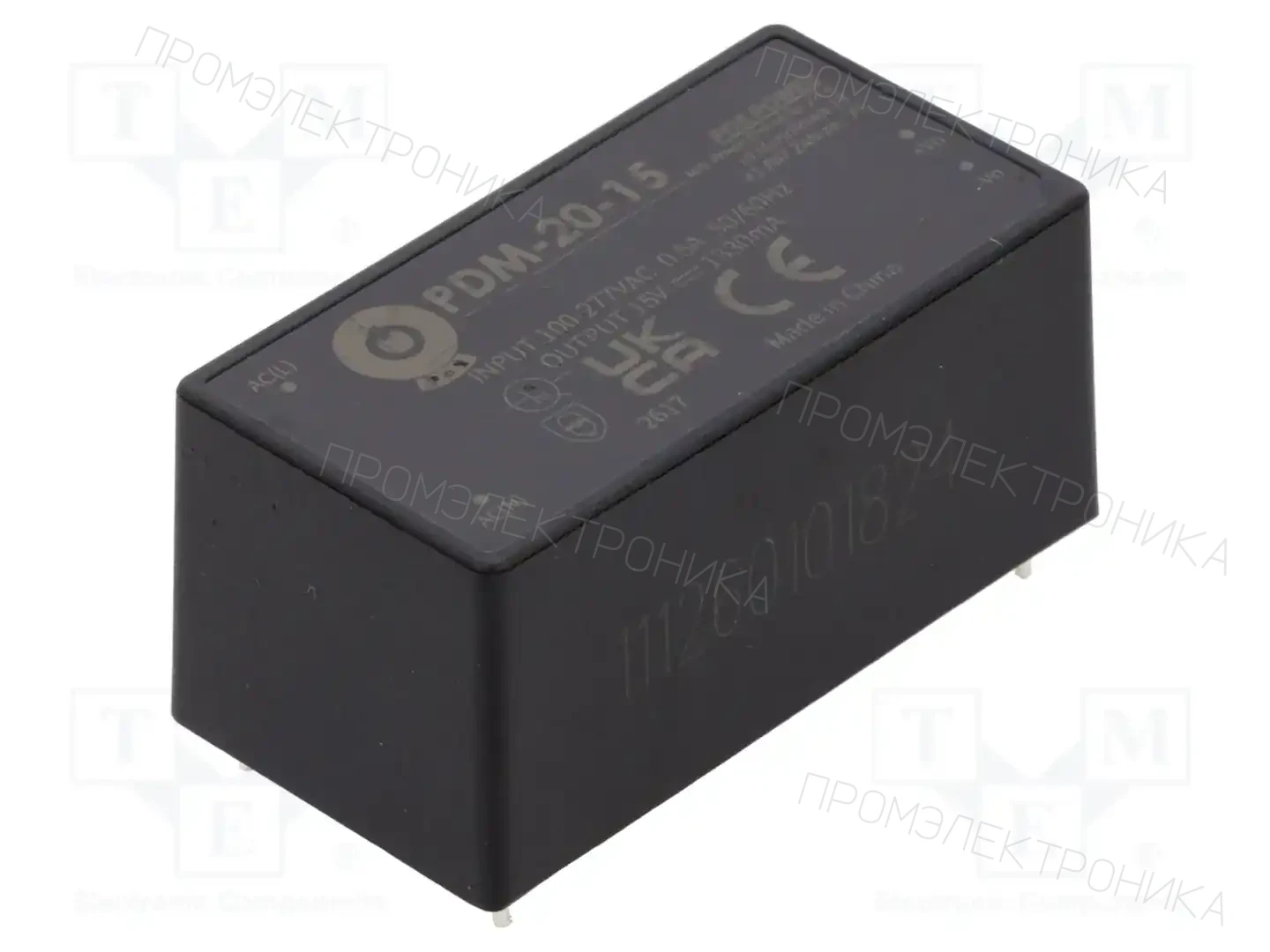 POS PDM-20-15 — Преобразователи AC/DC для PCB