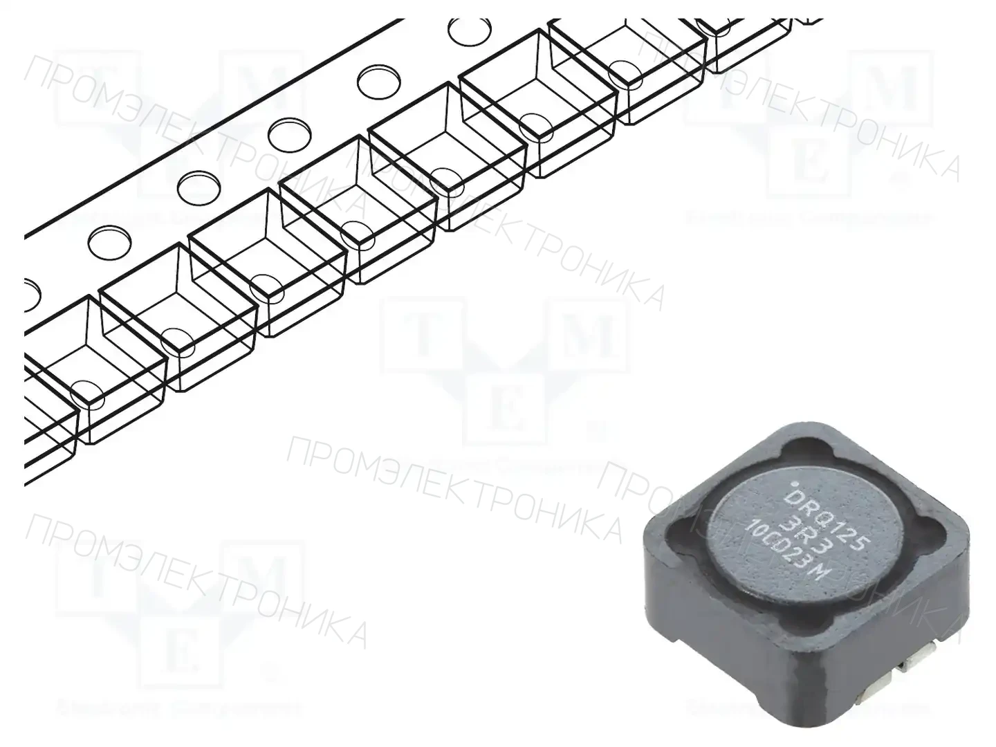 EATON ELECTRONICS DRQ125-101-R — Дроссели