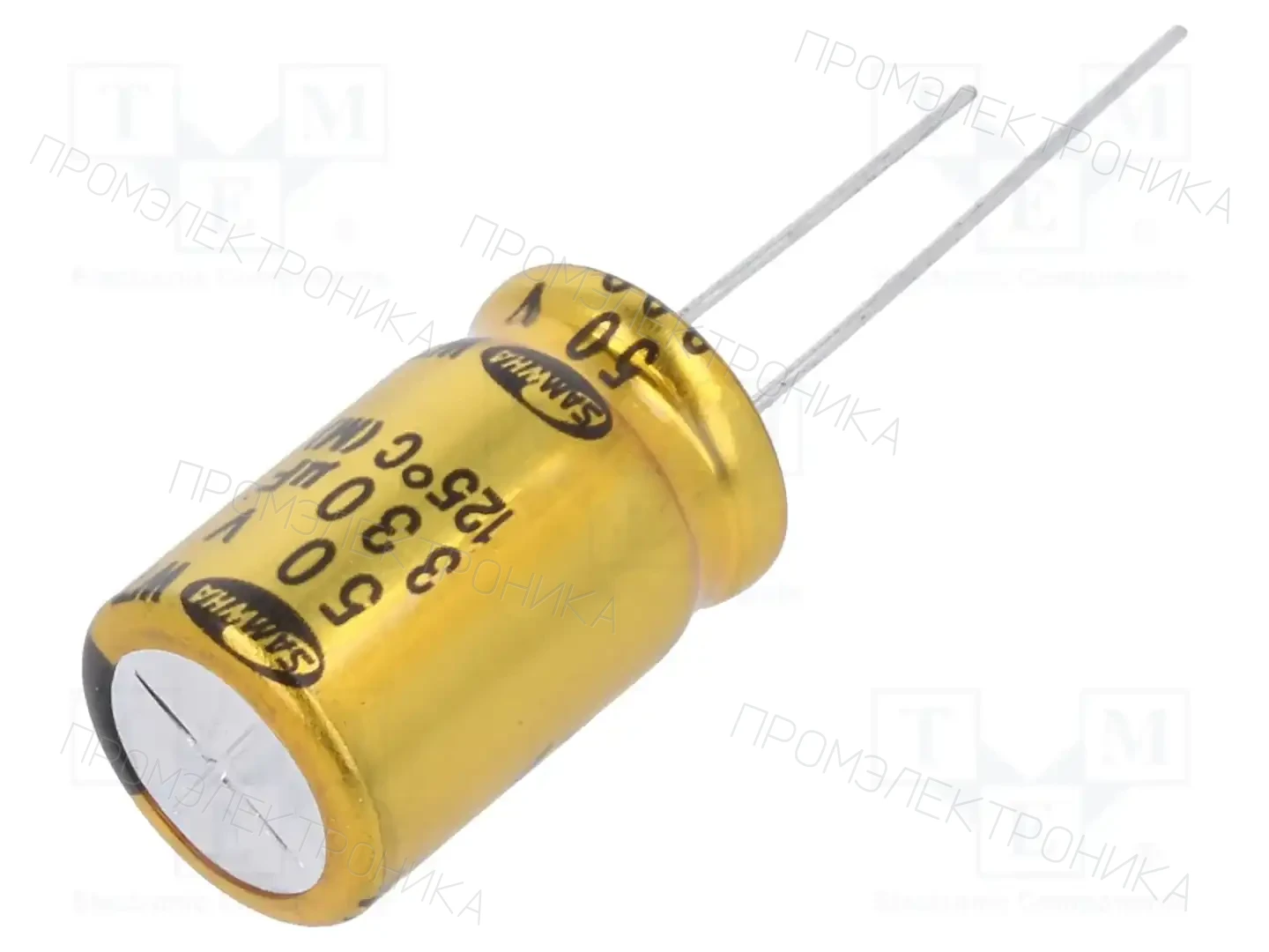 SAMWHA WT1H337M12020BB — Конденсаторы электролитические THT