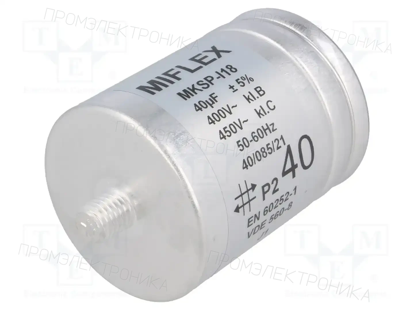 MIFLEX SOLUTIONS I18UV640I-A1 -5% — Конденсаторы для двигателей