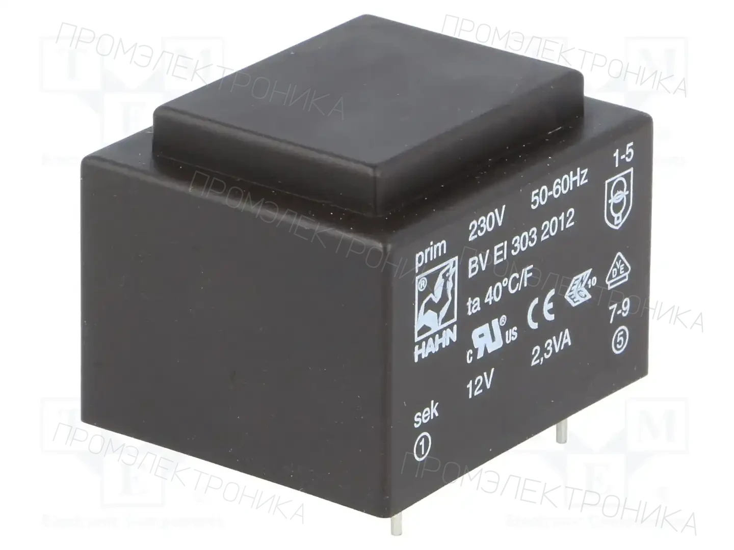 HAHN BV EI 303 2012 — Трансформаторы PCB