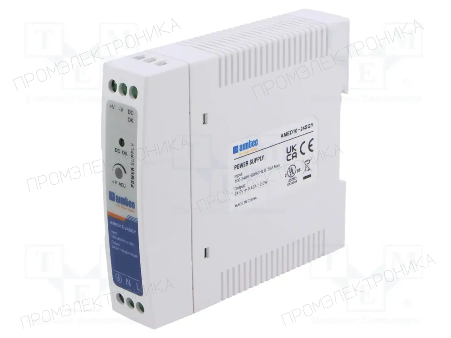 AIMTEC AMED10-24SGY — Блоки питания на DIN-рейку