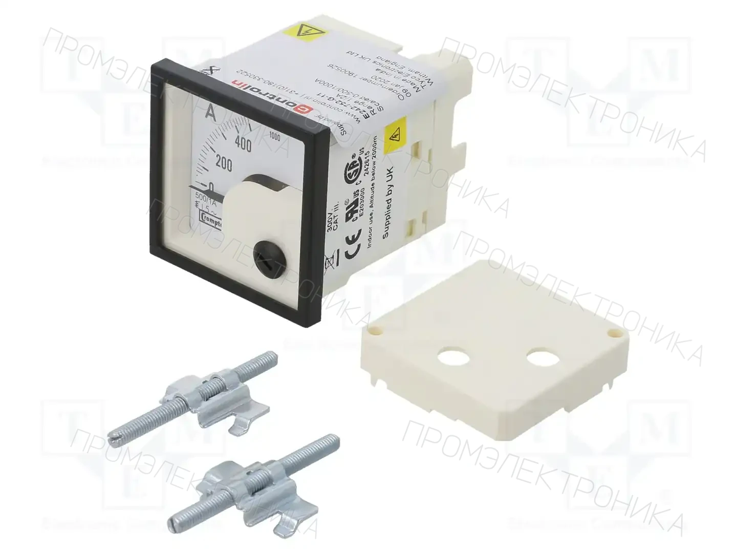 CROMPTON / TE CONNECTIVITY 039-90212-0000-1/2A-0-500/1000A-48X48MM — Амперметры