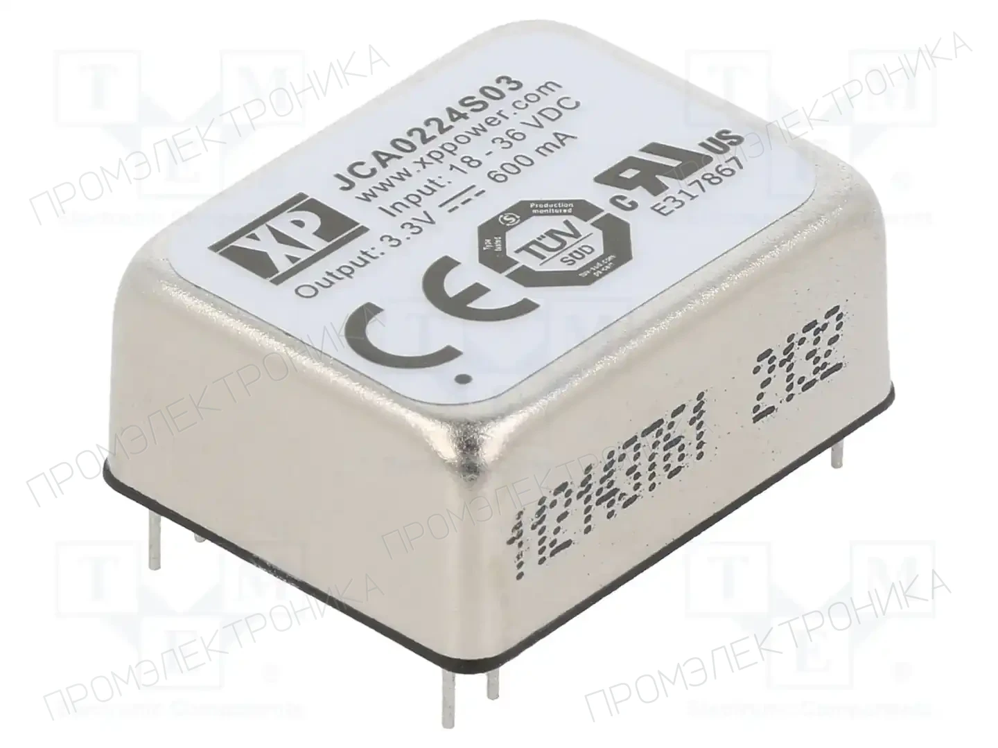 XP POWER JCA0224S03 — Преобразователи DC/DC