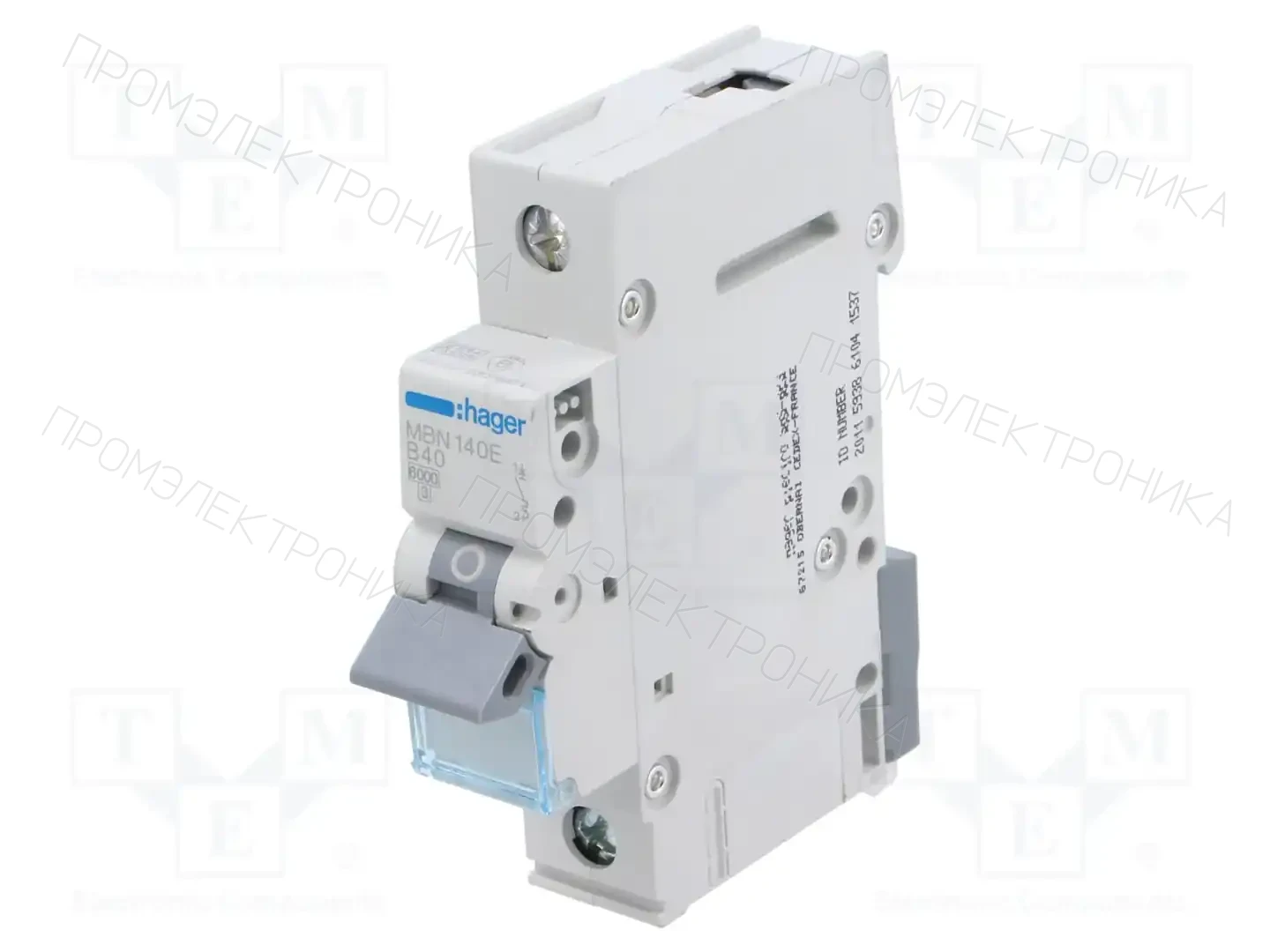 HAGER MBN140E — Выключатели максимального тока