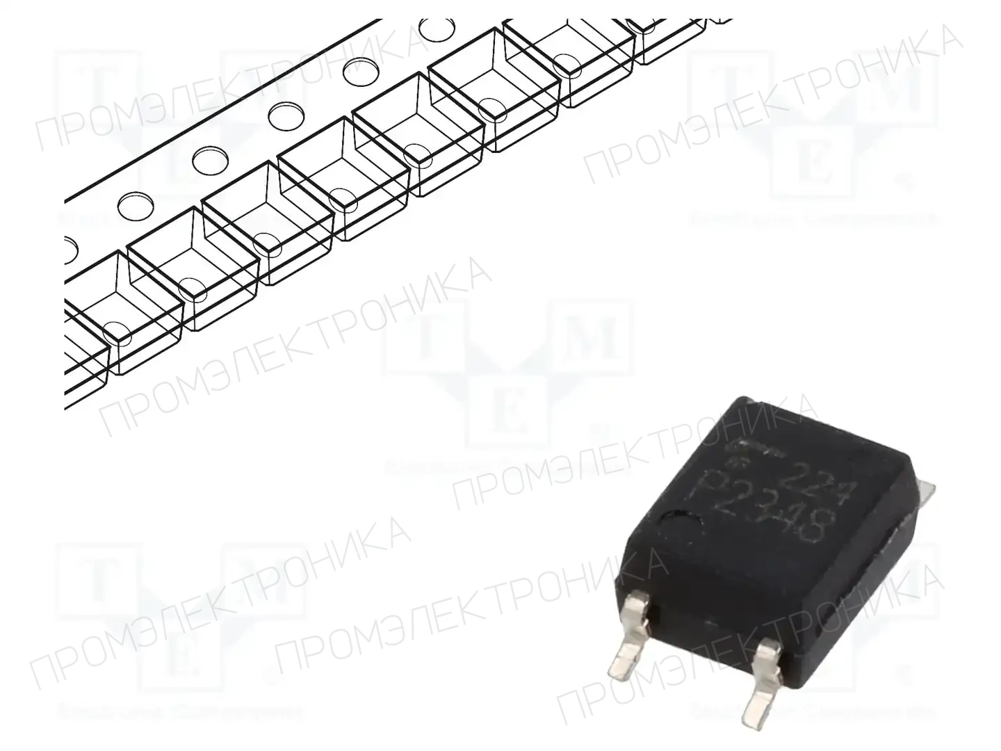 TOSHIBA TLP2348(TPL.E(T — Оптроны – цифровой выход