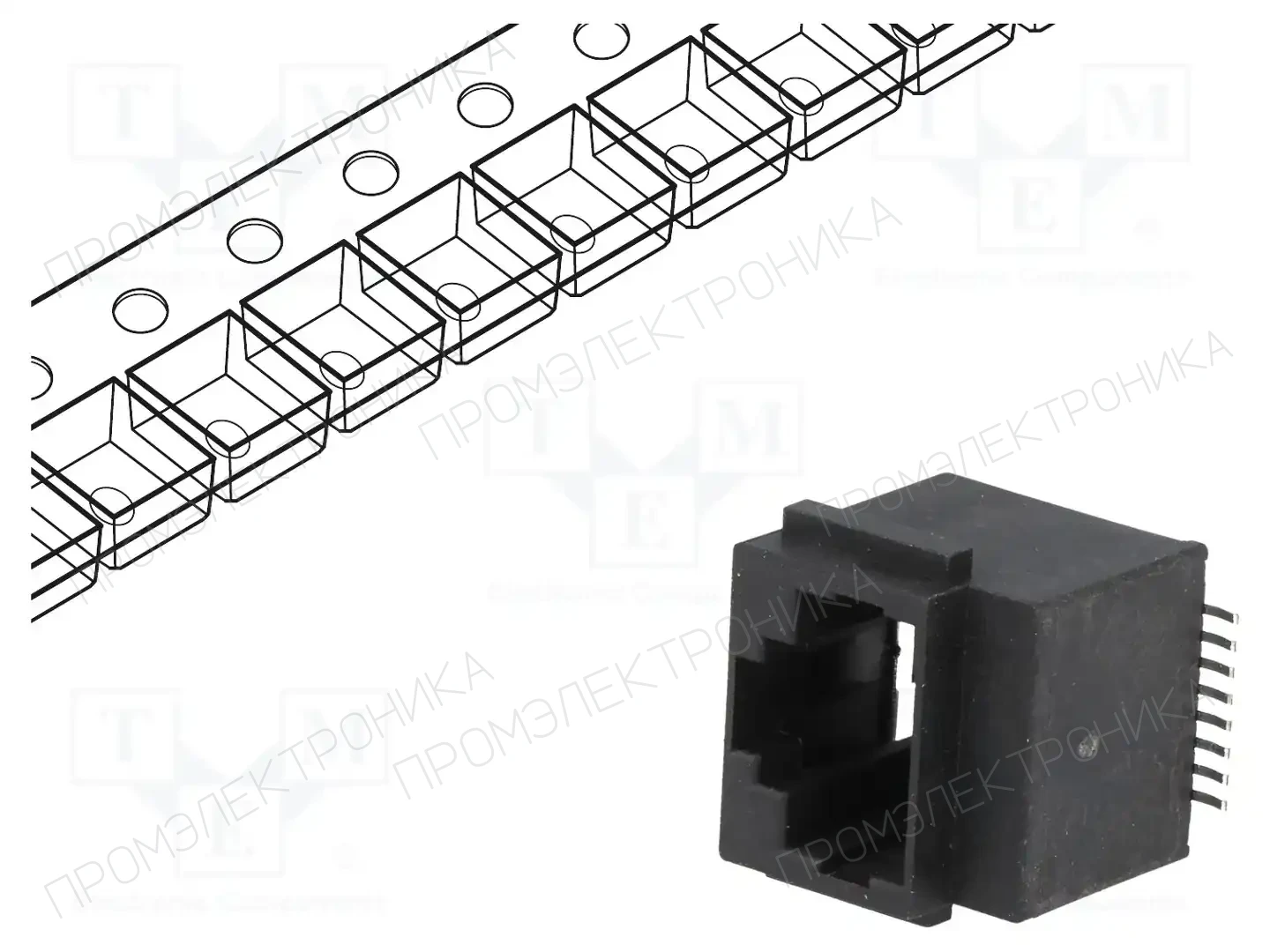 ENCITECH RJJU-88-142-E1V-021 — Разъeмы RJ