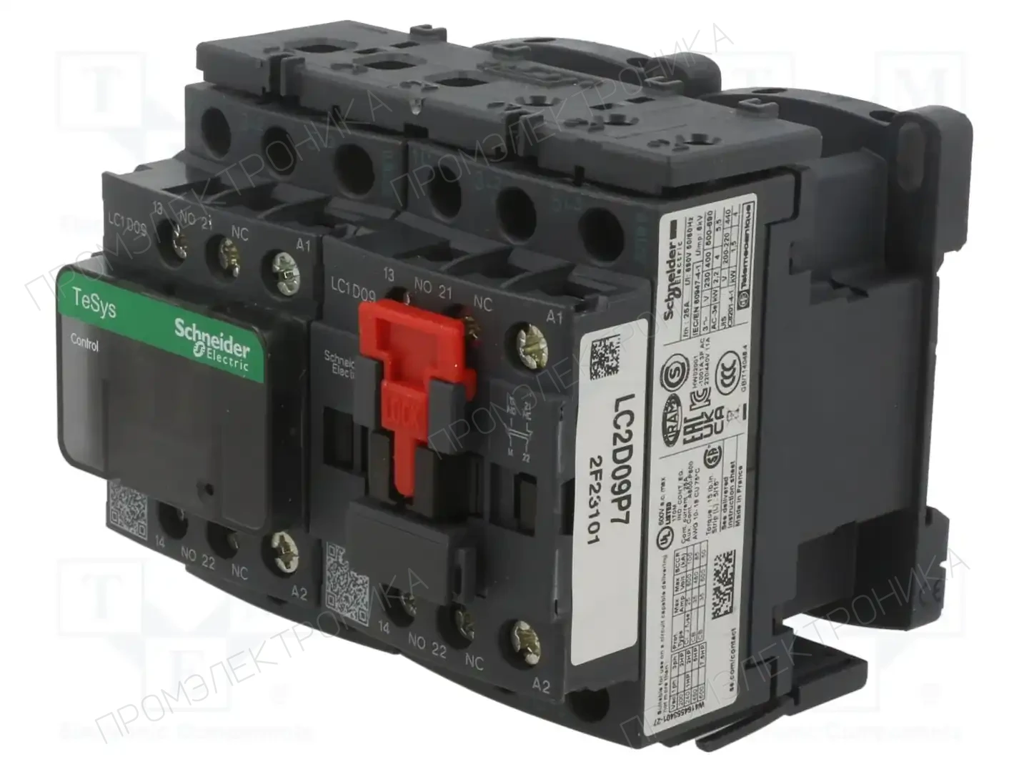 SCHNEIDER ELECTRIC LC2D09F7 — Контакторы - главные модули