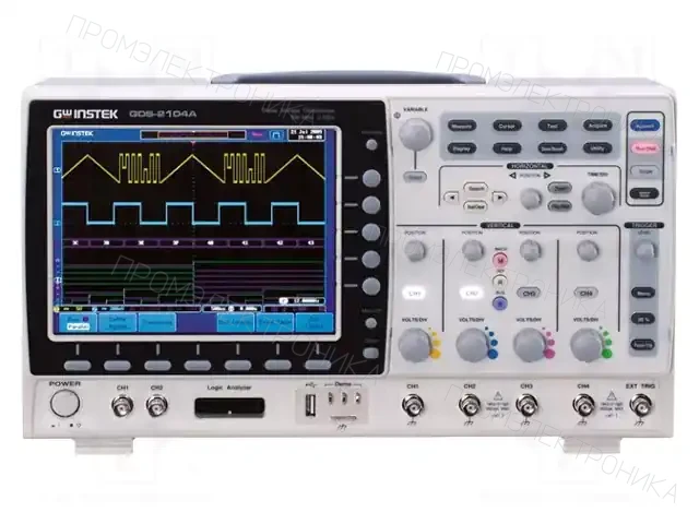 GW INSTEK GDS-2104A — Осциллоскопы цифровые
