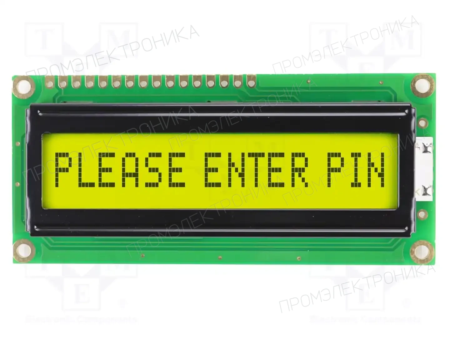 NEWHAVEN DISPLAY INTERNATIONAL NHD-0116AZ-FL-YBW — Дисплеи LCD буквенно-цифровые