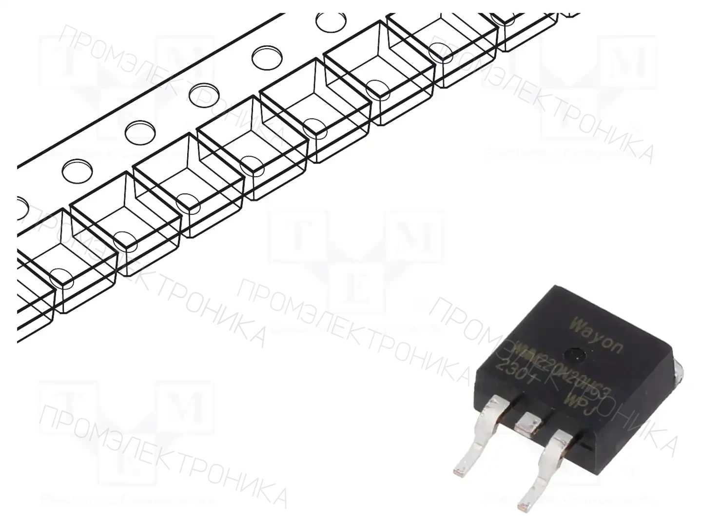 WAYON WMM220N20HG3 — Транзисторы с каналом N SMD