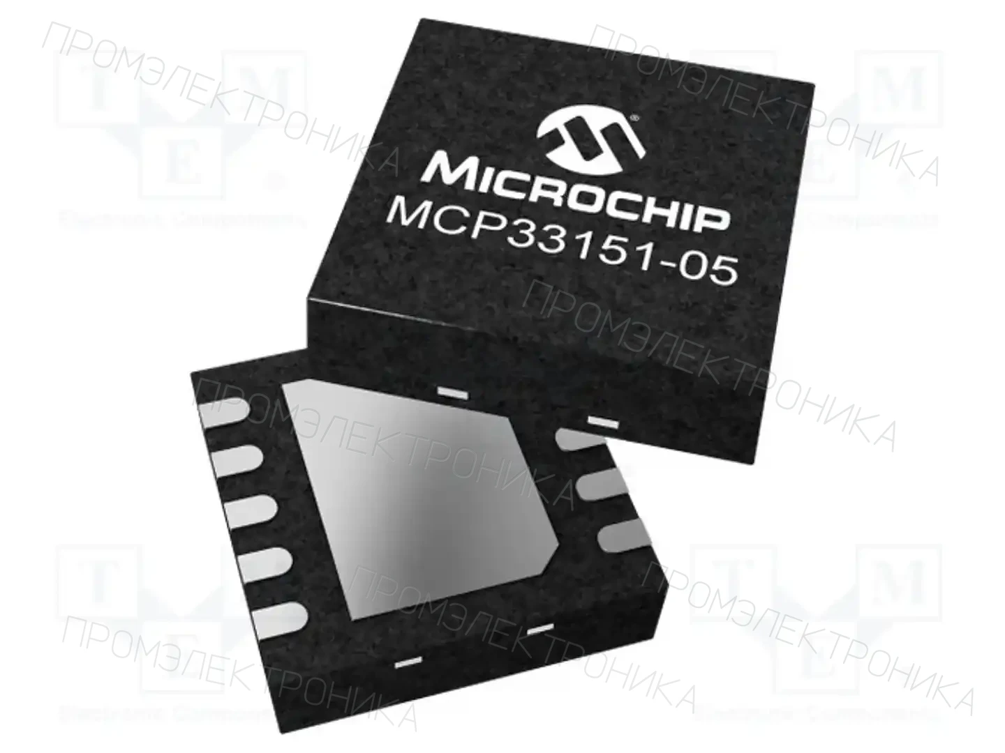 Microchip Technology MCP33151-05-E/MN — Преобразователи A/D - микросхемы