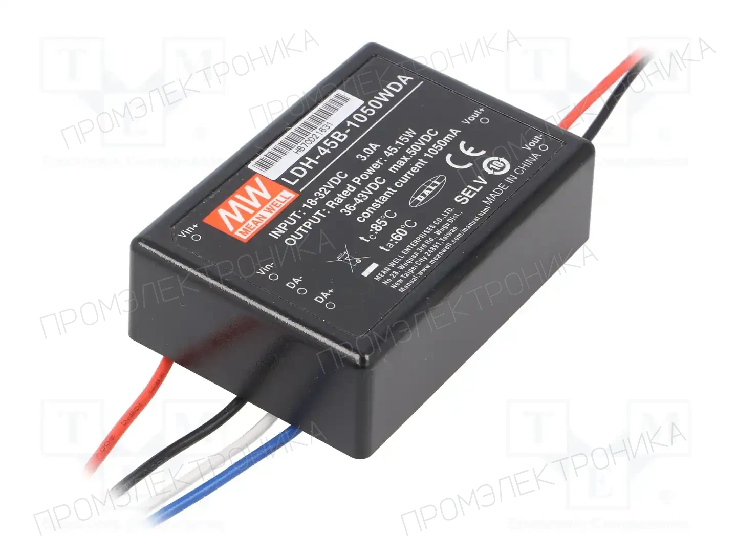 MEAN WELL LDH-45B-1050WDA — Преобразователи DC/DC