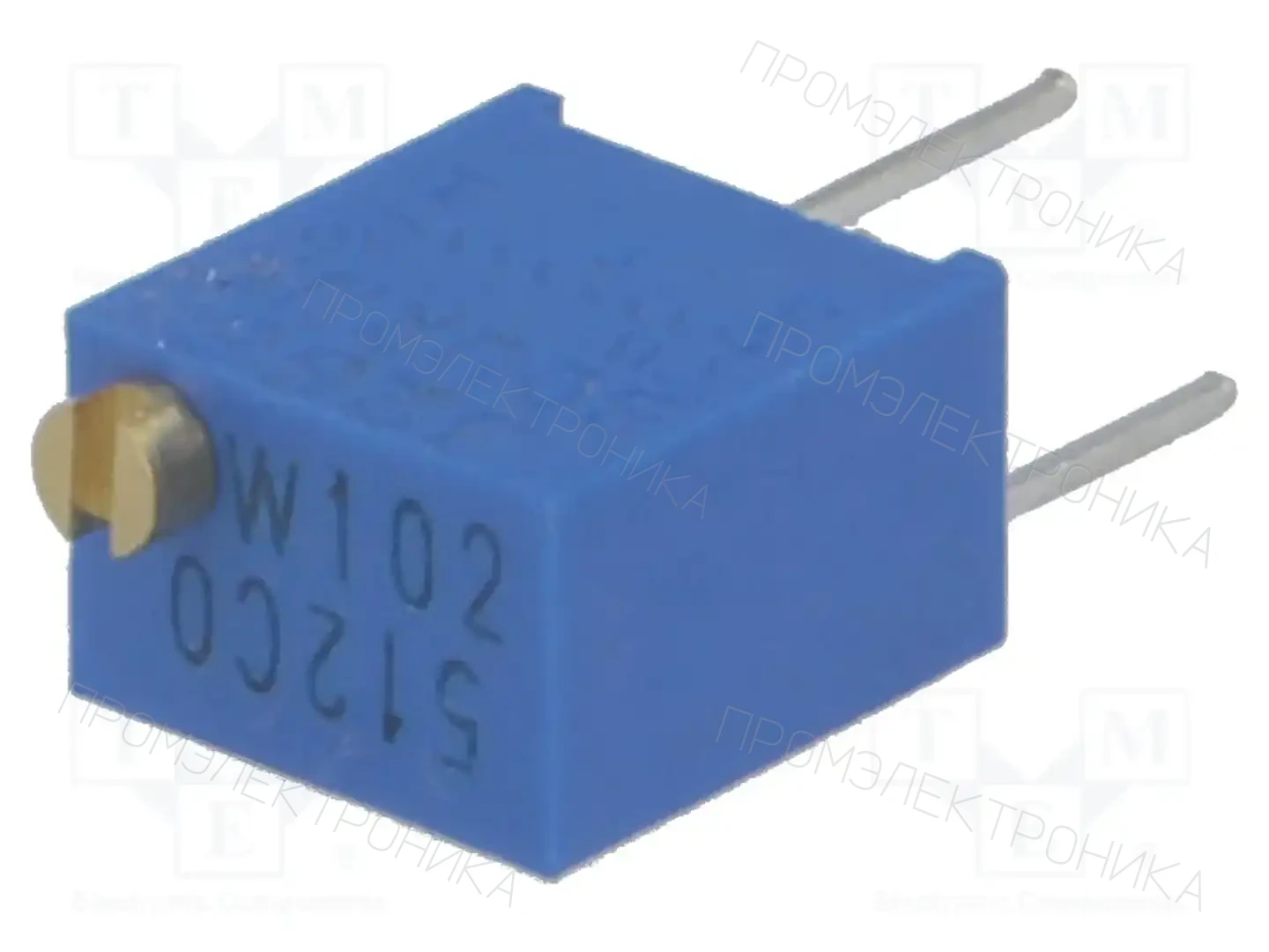 BOURNS 3266W-1-102LF — Потенциометры THT многооборотные 1/4 дм