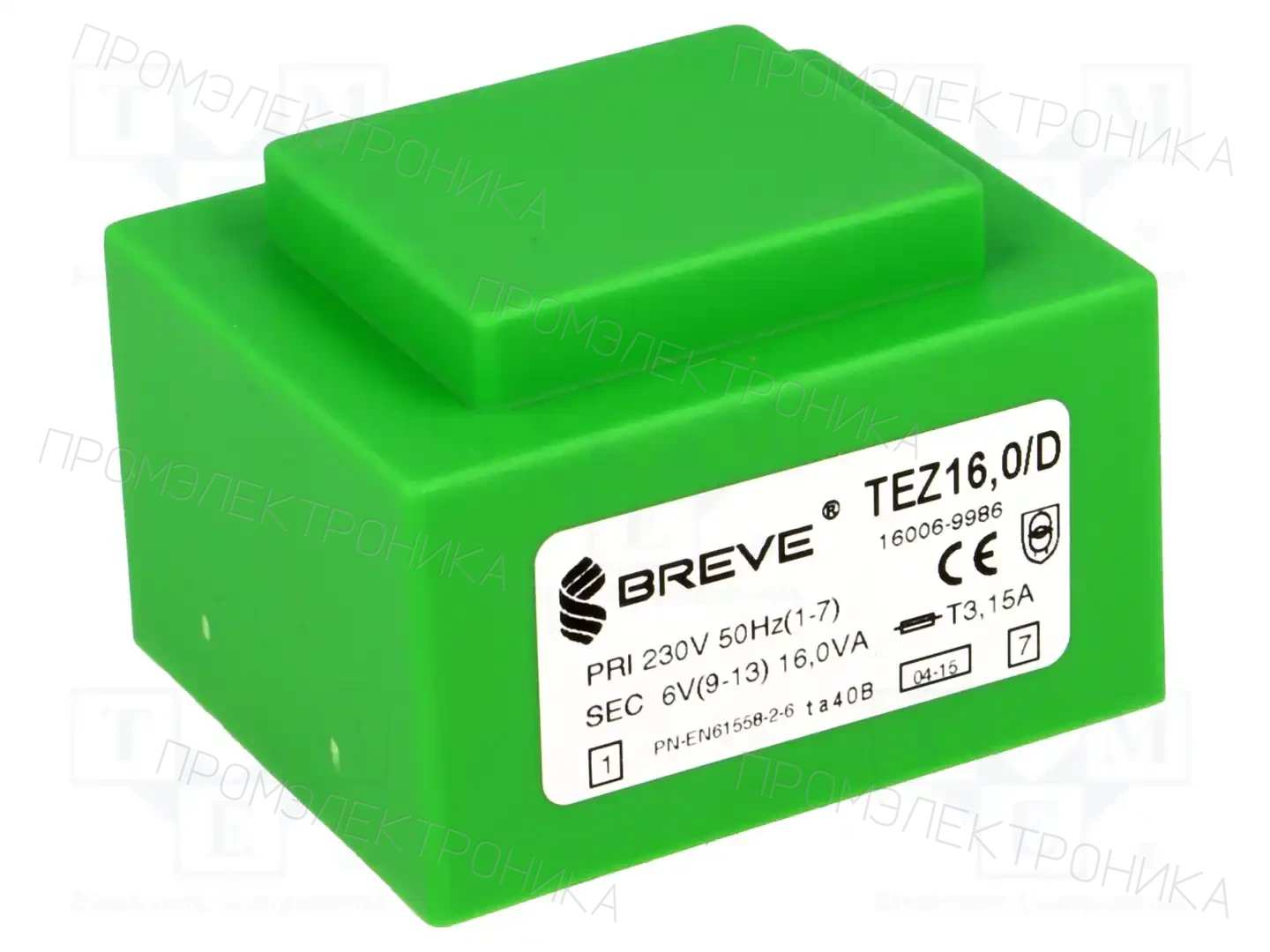BREVE TUFVASSONS 16006-9986 — Трансформаторы PCB