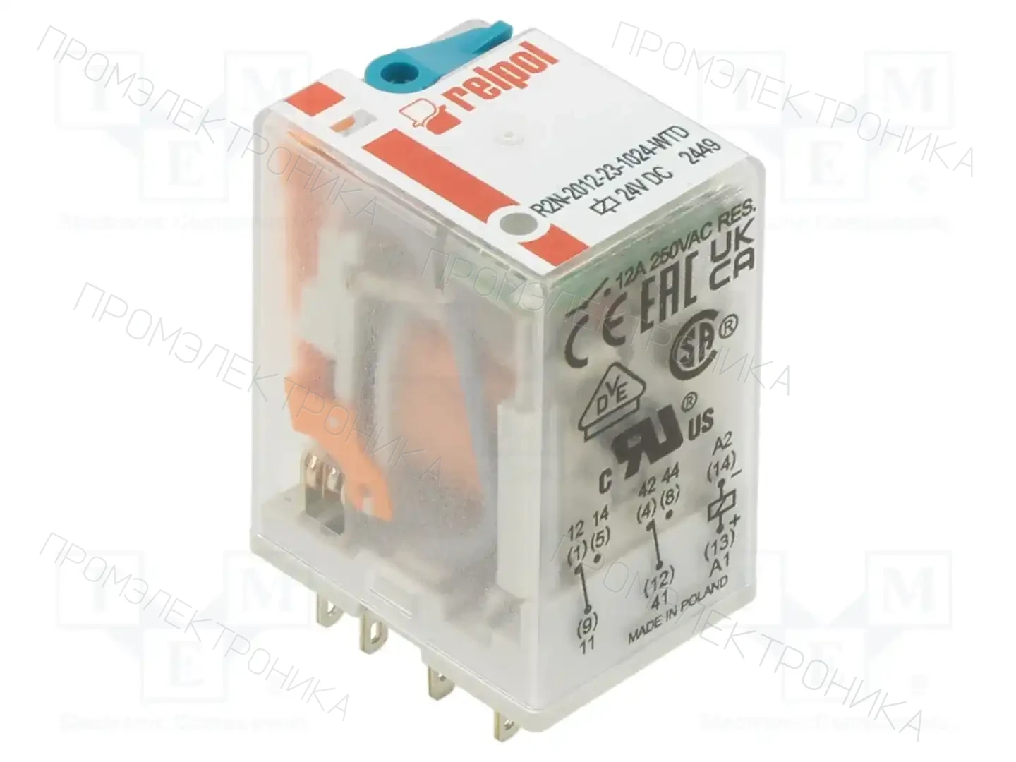 RELPOL R2N-2012-23-1024-WTD — Реле электромагн. промышленные