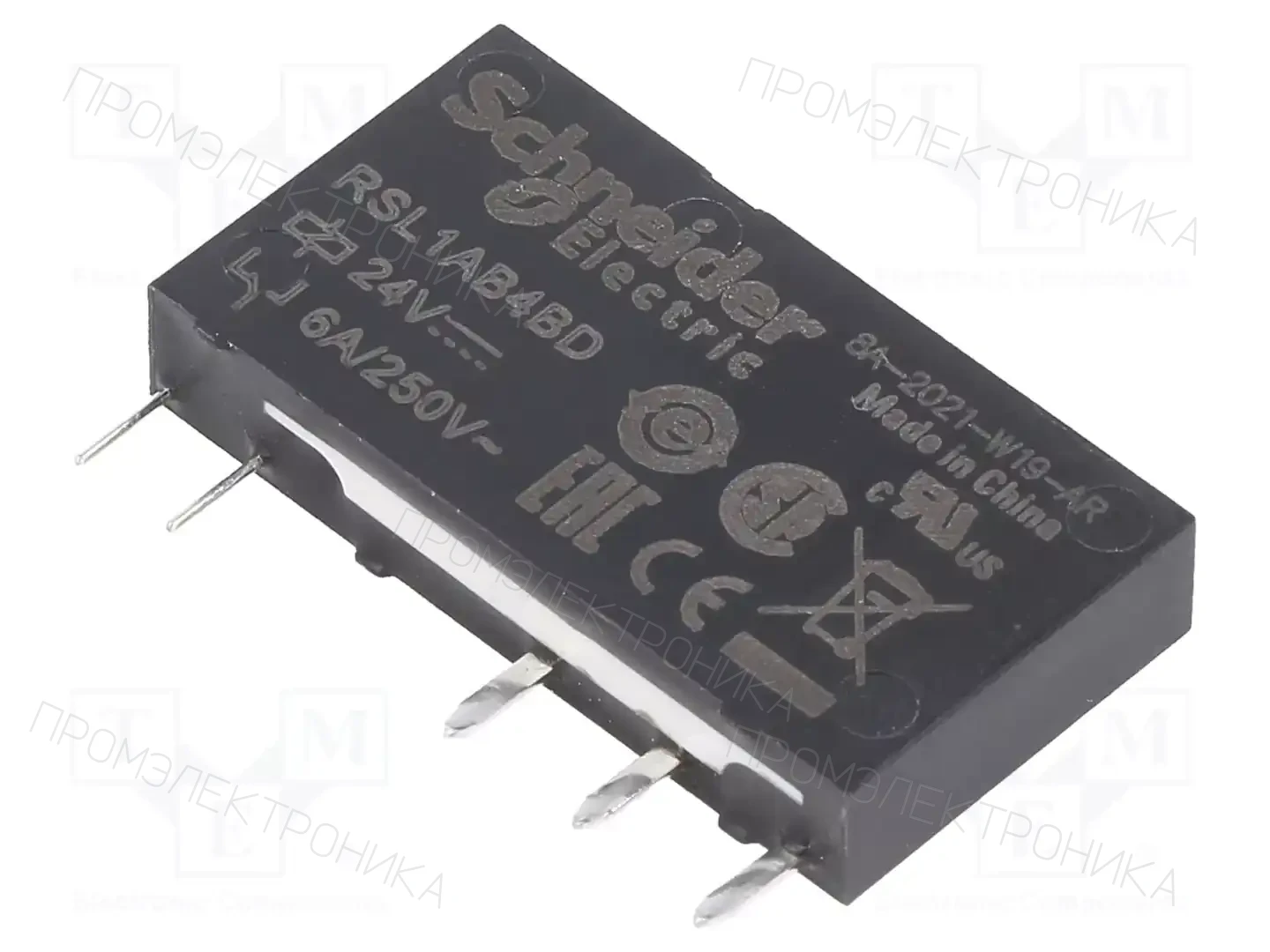 SCHNEIDER ELECTRIC RSL1AB4BD — Реле электромагн. миниатюрные