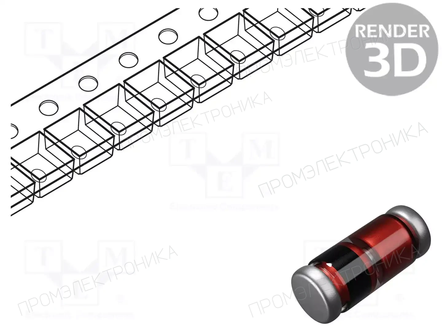 PanJit Semiconductor ZMM55-B10_R1_10001 — Стабилитроны SMD