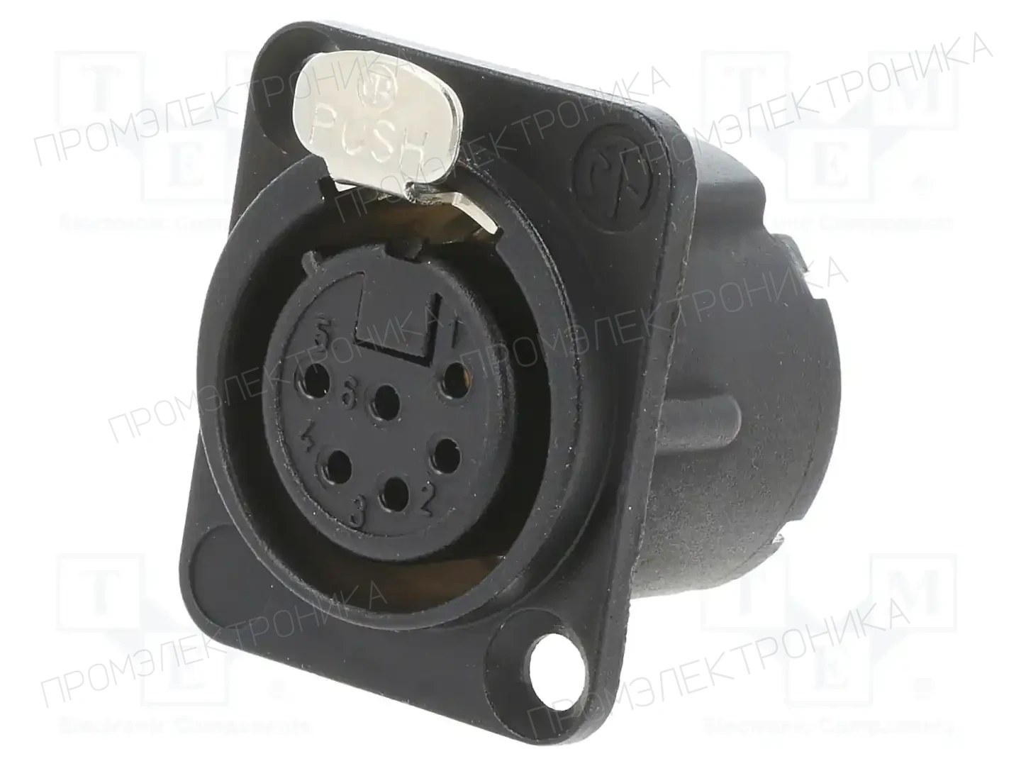 NEUTRIK NC6FD-LX-B — Разъeмы XLR