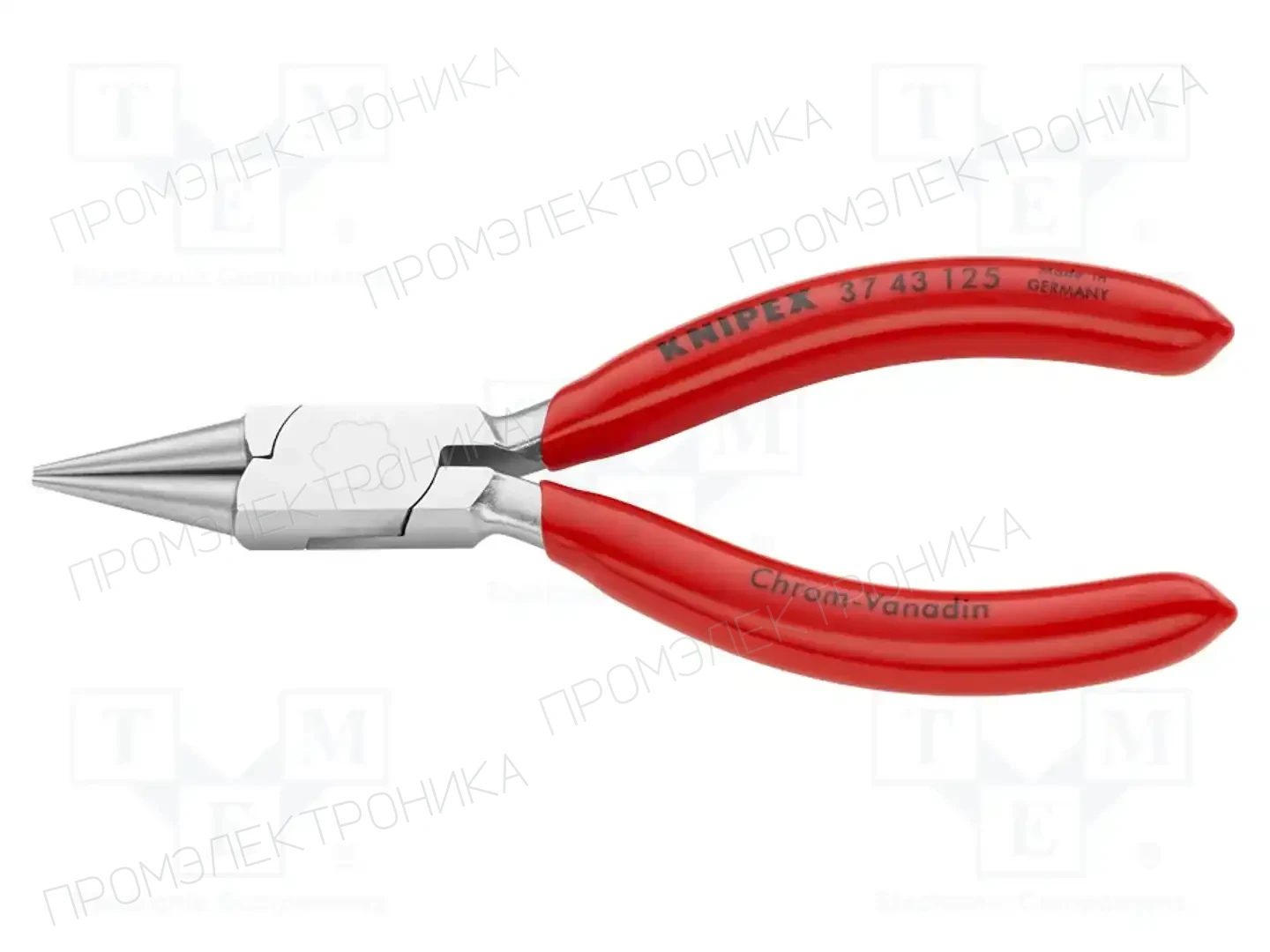 KNIPEX 37 43 125 — Клещи-кусачки плоские и полукруглые