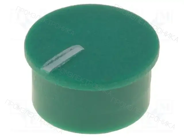 CLIFF K85 CAPS GREEN — Ручки для осевых потенциометров