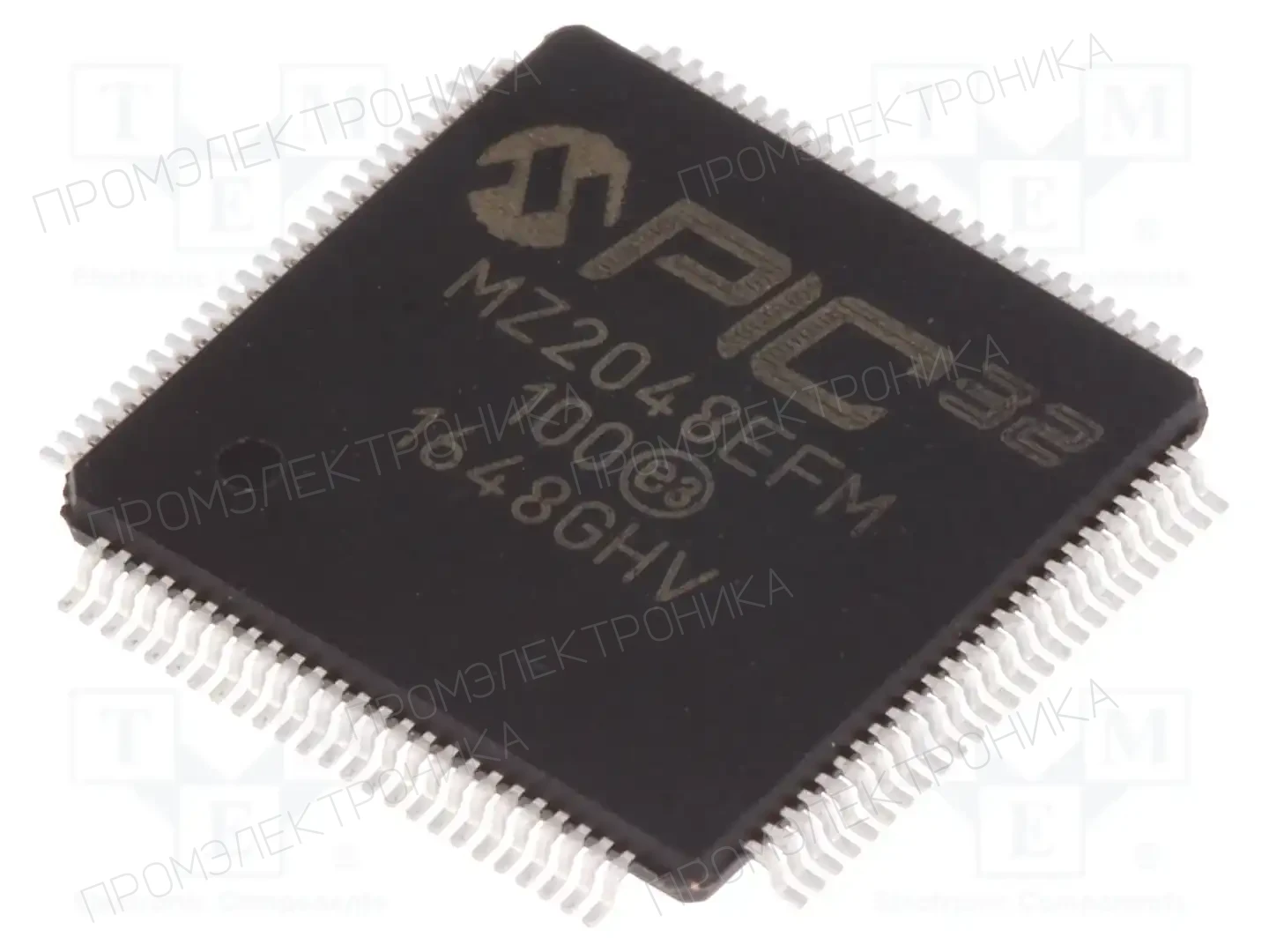 Microchip Technology PIC32MZ2048EFM100-I/PT — Линейка PIC32 32-bit