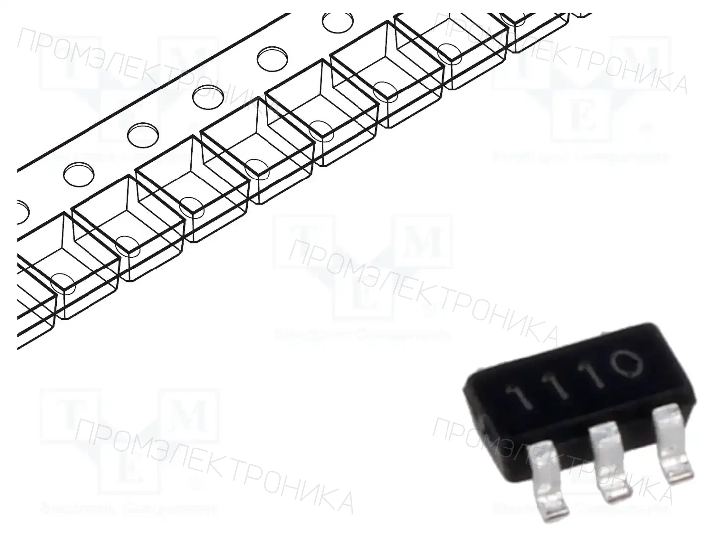 DIODES INCORPORATED ZXCT1110W5-7 — Операционные усилители SMD