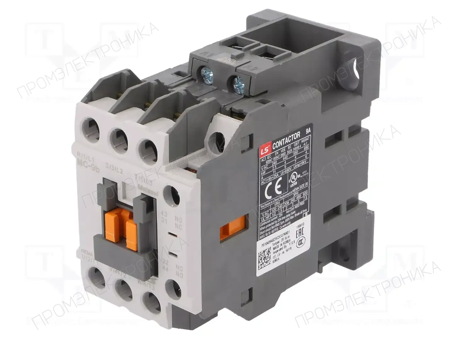 LS ELECTRIC MC-9B 230VAC 1A1B — Контакторы - главные модули