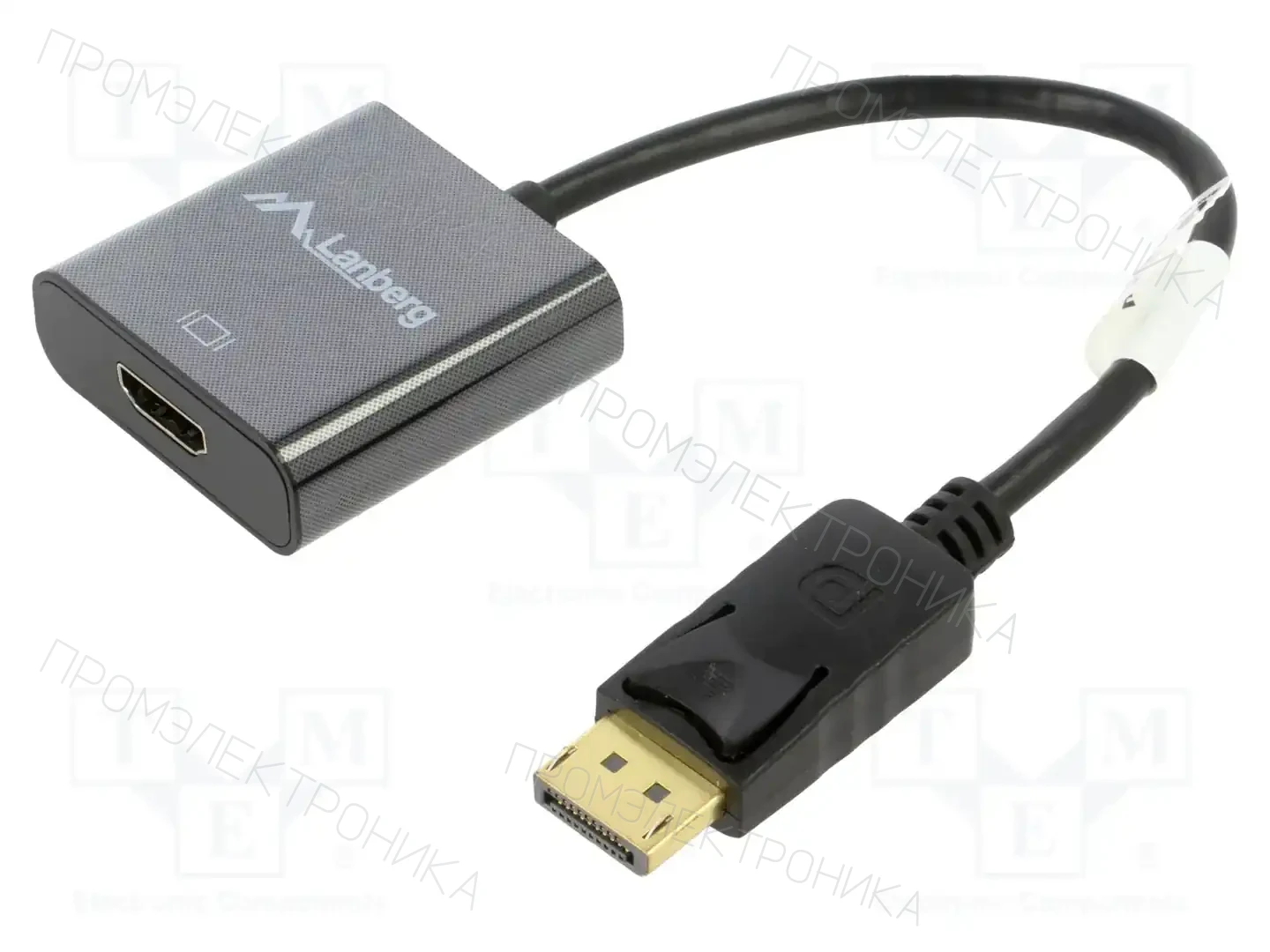 LANBERG AD-0009-BK — Кабели и адаптеры HDMI, DVI, DisplayPort