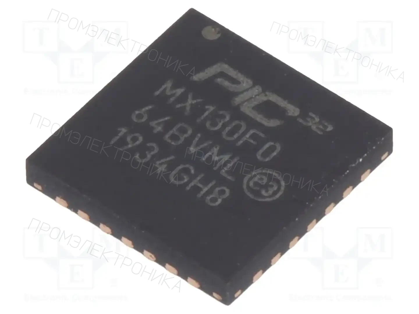 Microchip Technology PIC32MX130F064B-V/ML — Линейка PIC32 32-bit