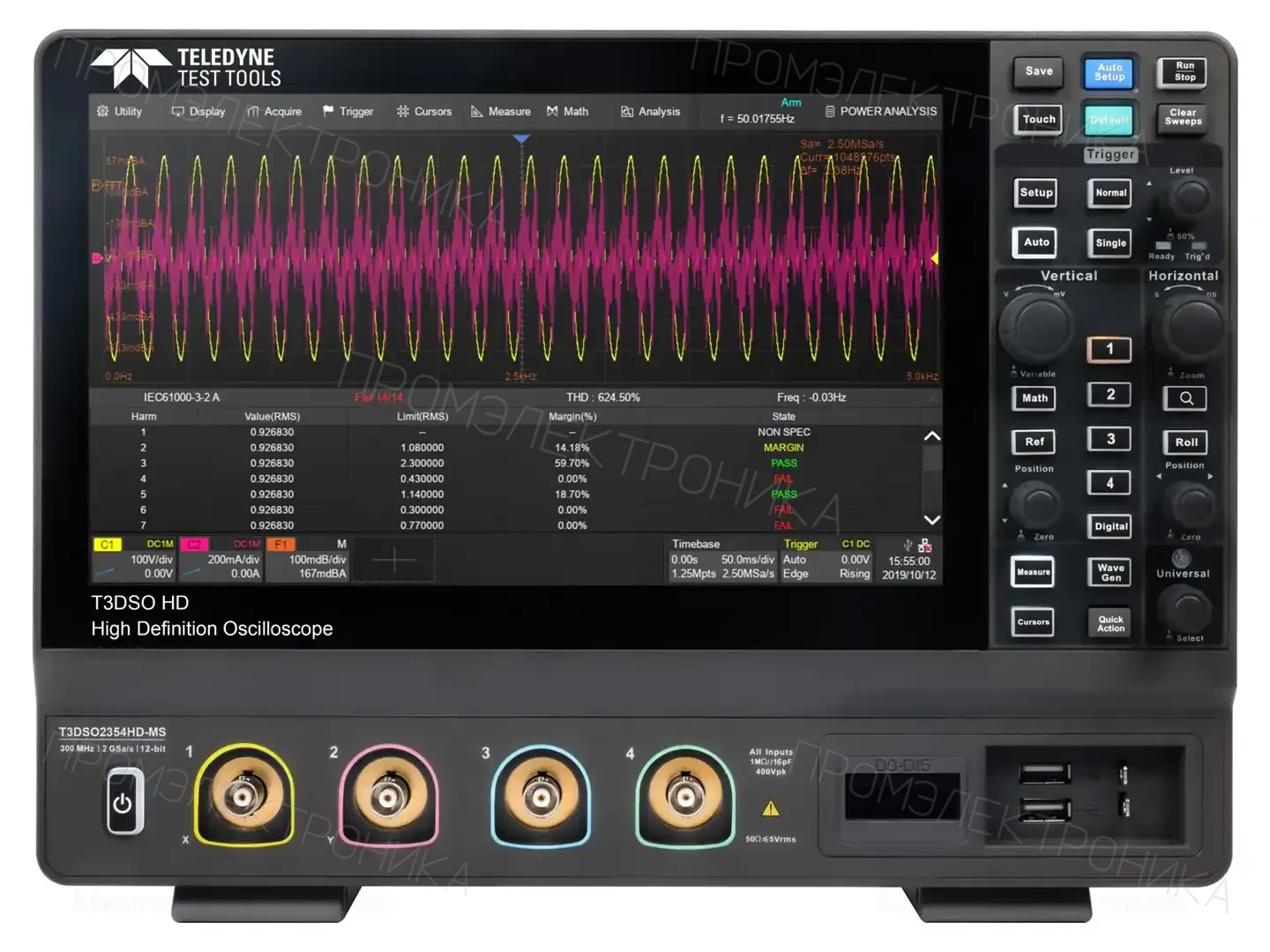 TELEDYNE LECROY T3DSO2104HD — Осциллоскопы цифровые