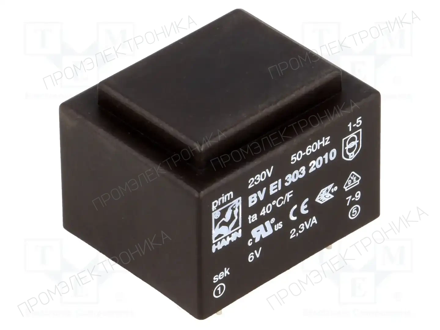 HAHN BV EI 303 2010 — Трансформаторы PCB