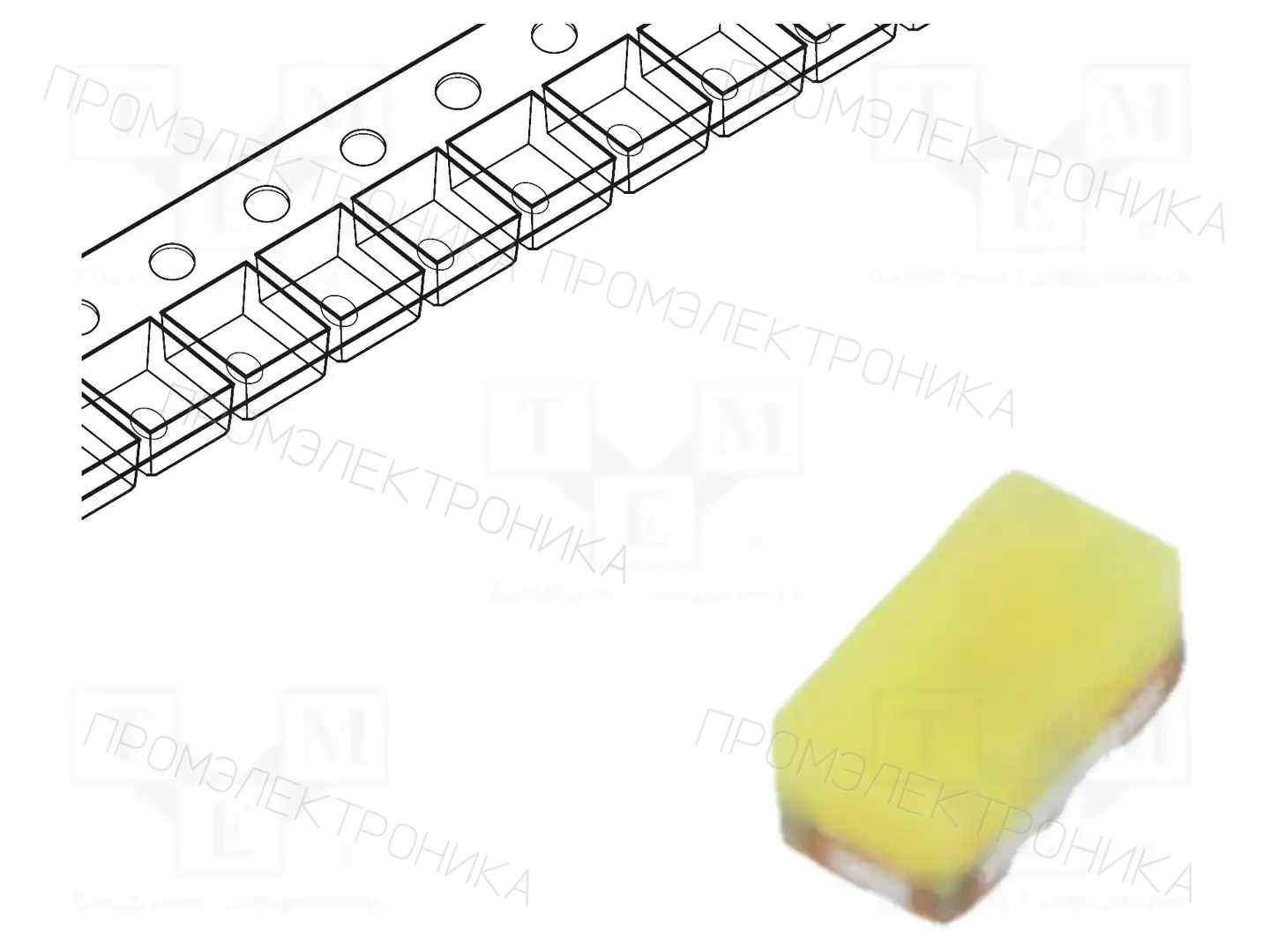 FORYARD FYLS-0402CUWC75 — Светодиоды SMD белые