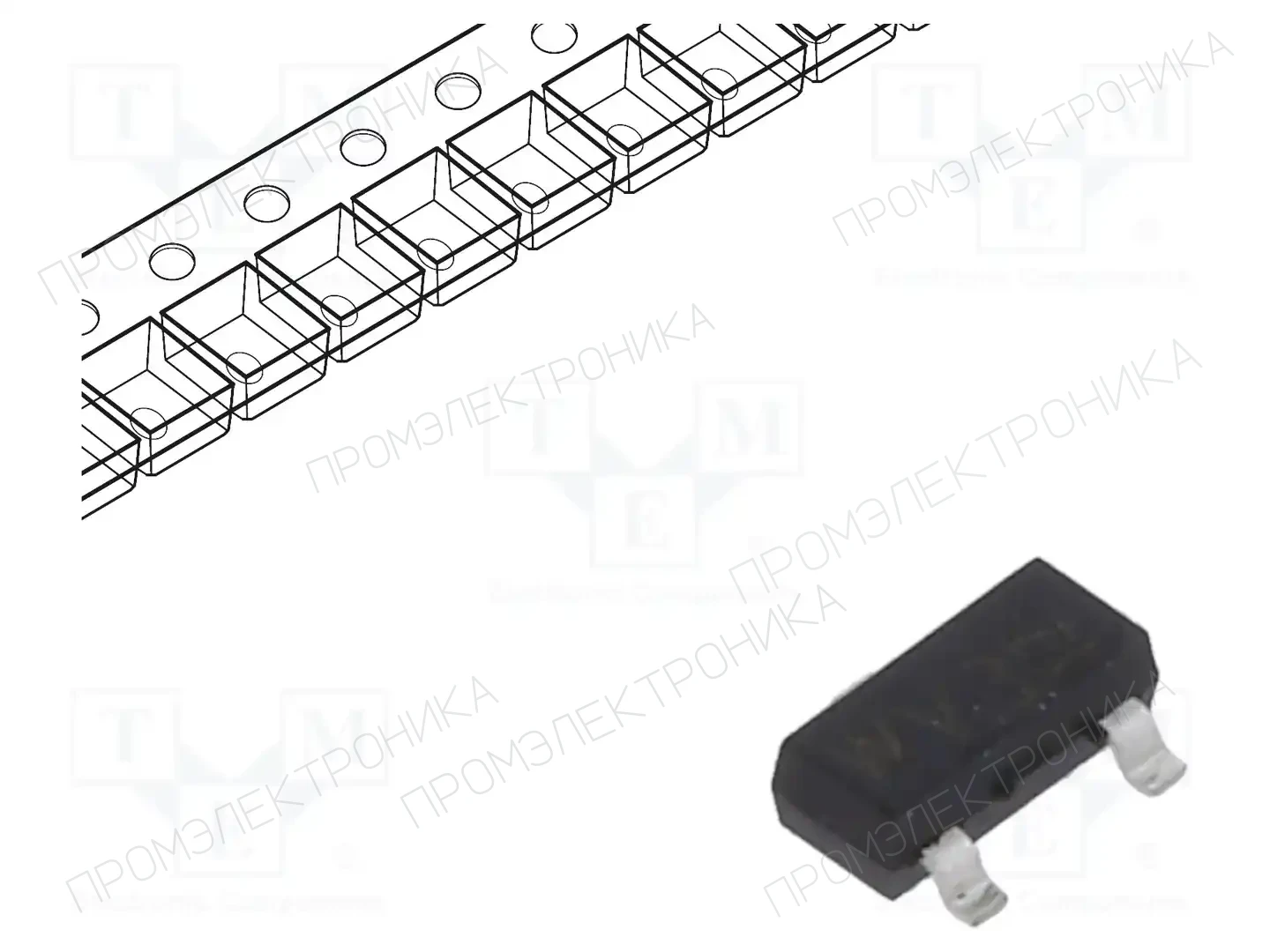 NEXPERIA BAT54A,215 — Диоды Шотки SMD