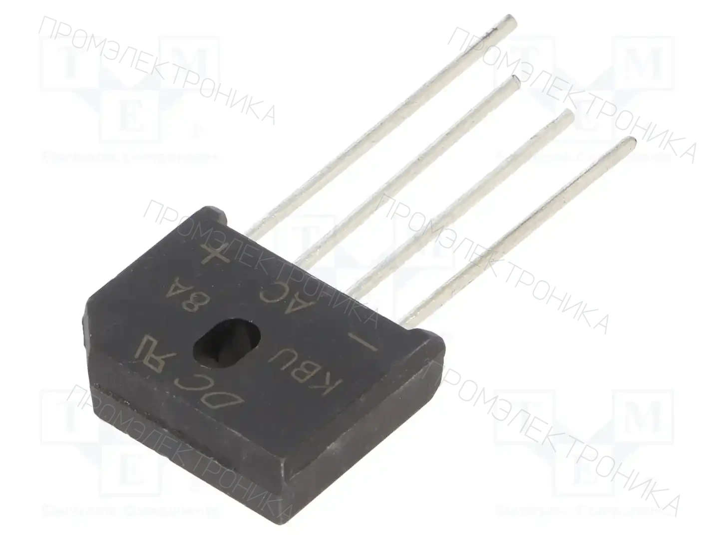 DC COMPONENTS KBU8A — Однофазные мосты диодные плоские
