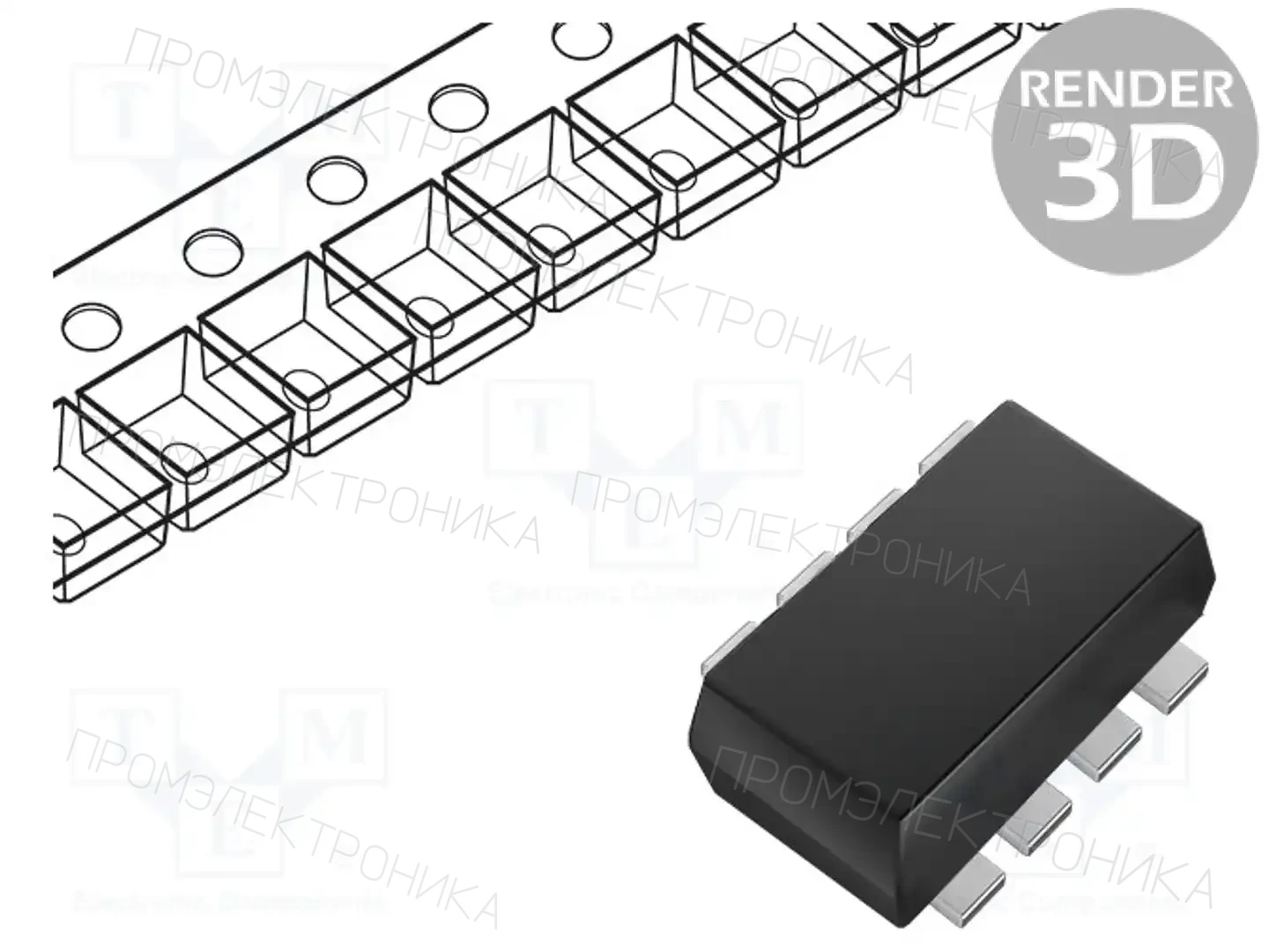 ALPHA & OMEGA SEMICONDUCTOR AON3414 — Транзисторы с каналом N SMD
