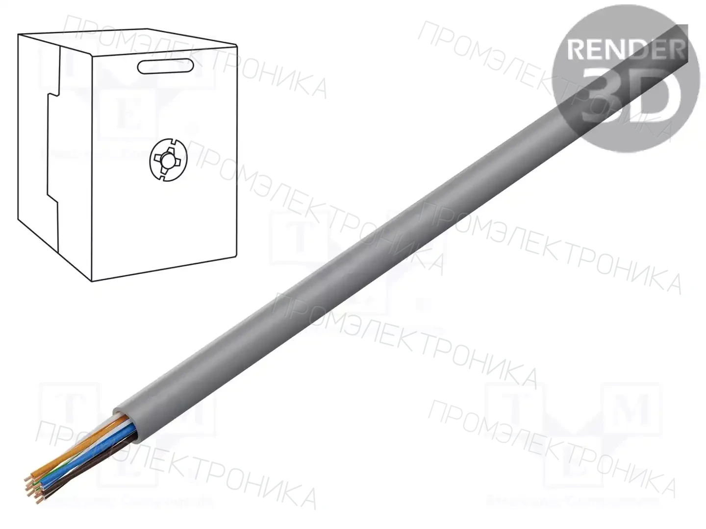 TECHNOKABEL UTP KAT.5E 4X2X0,14C — Провода телекоммуникационные