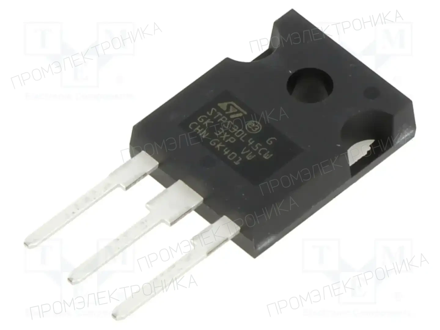 STMicroelectronics STPS30L45CW — Диоды Шотки THT