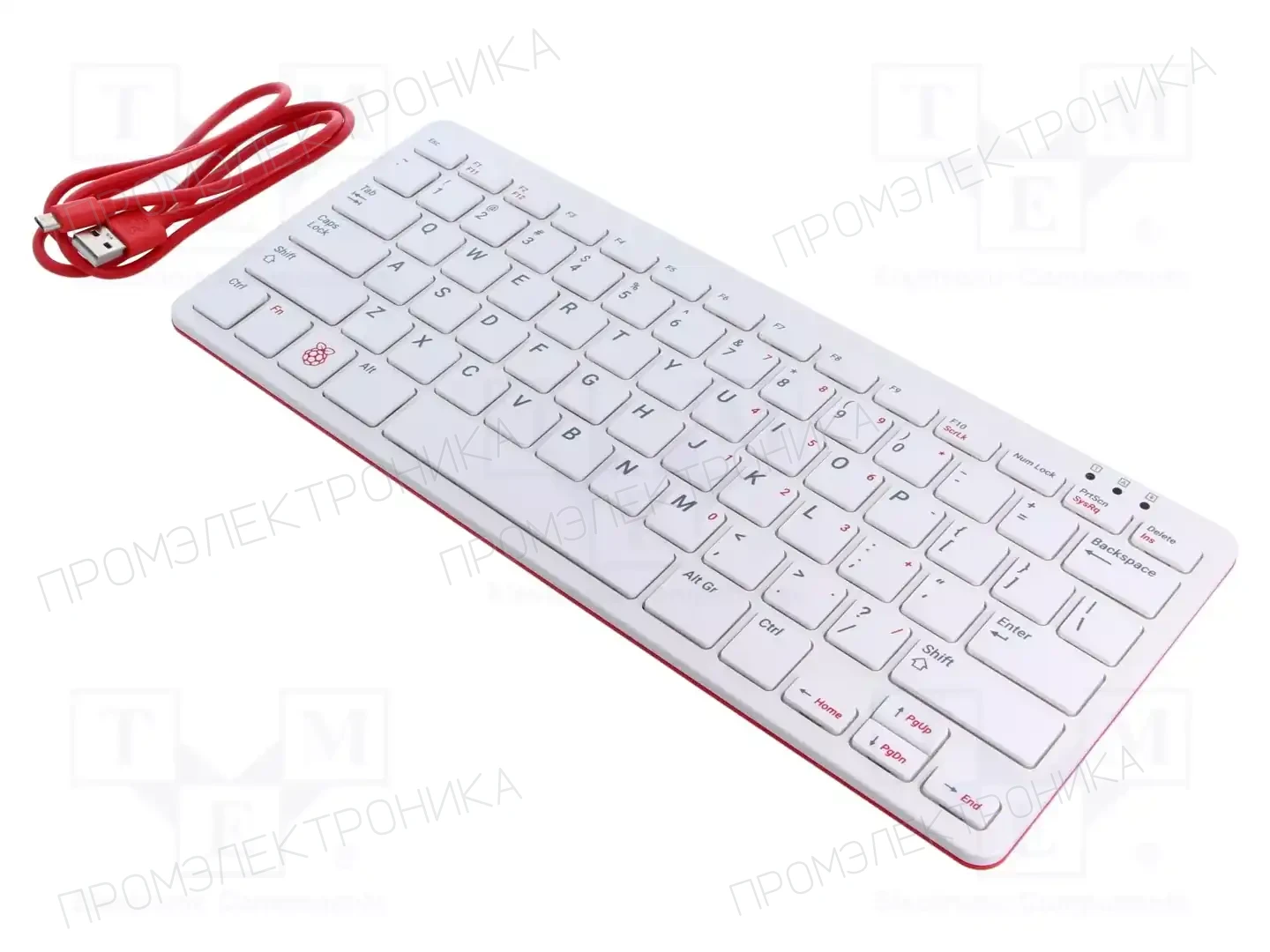 RASPBERRY PI RPI-KYB US (RED/WHITE) — аксессуары