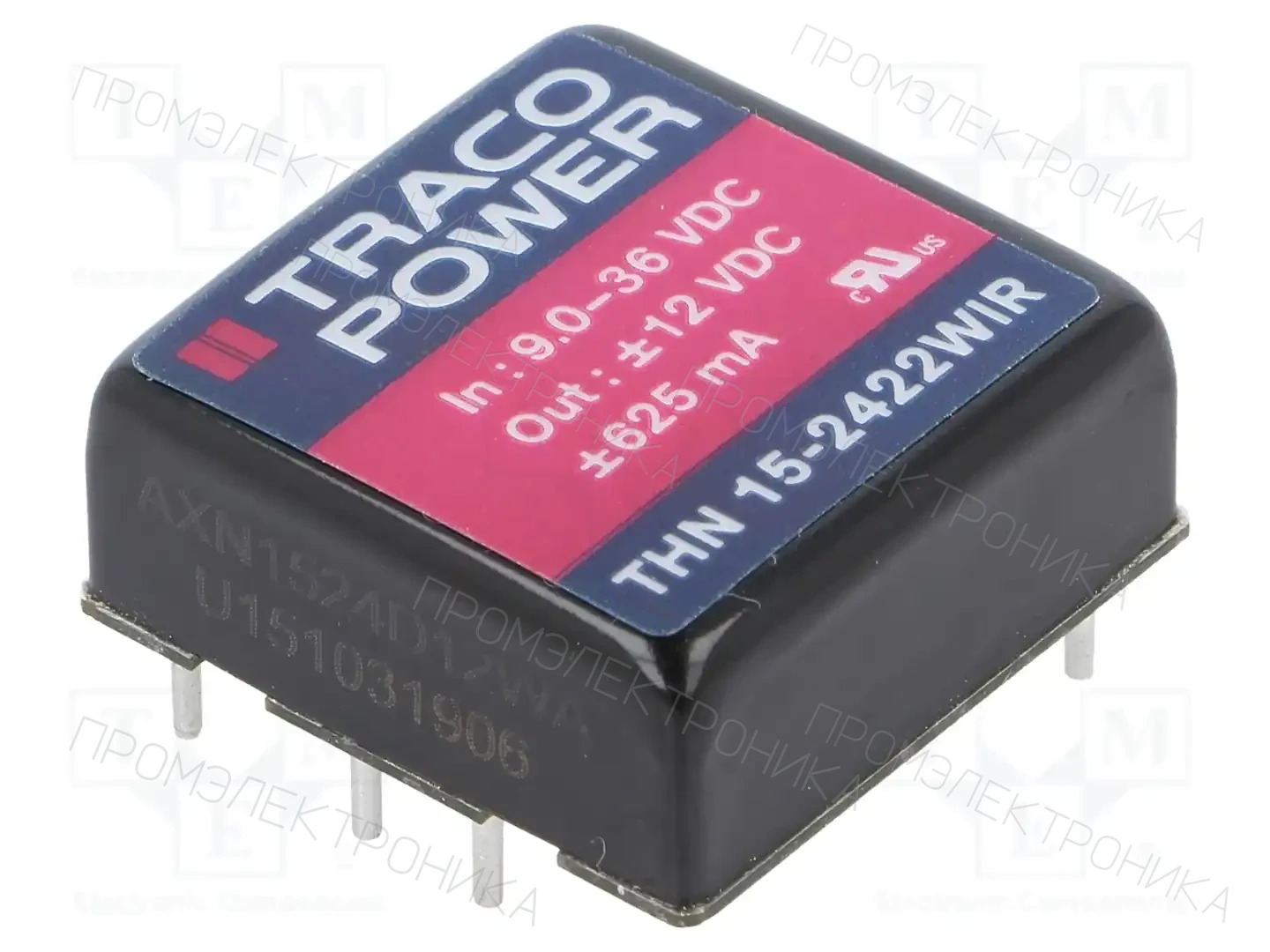 TRACO POWER THN 15-2422WIR — Преобразователи DC/DC