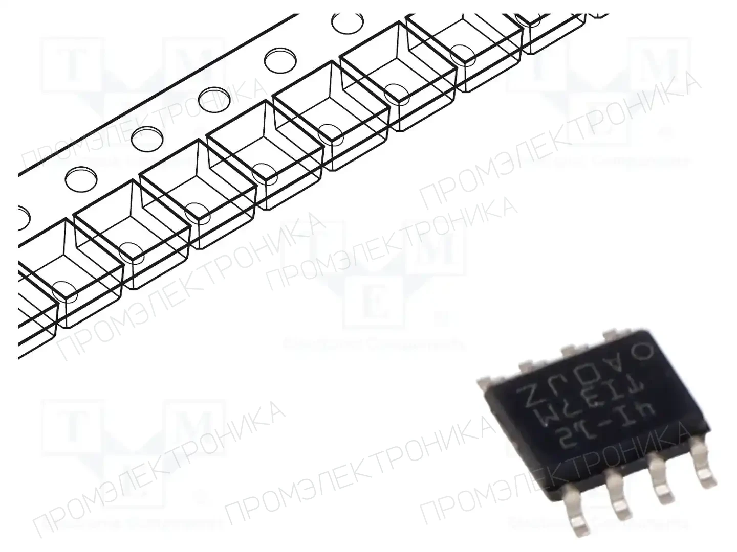 Texas Instruments LT1004IDR-1-2 — Источники напряжения отнесения-микросх